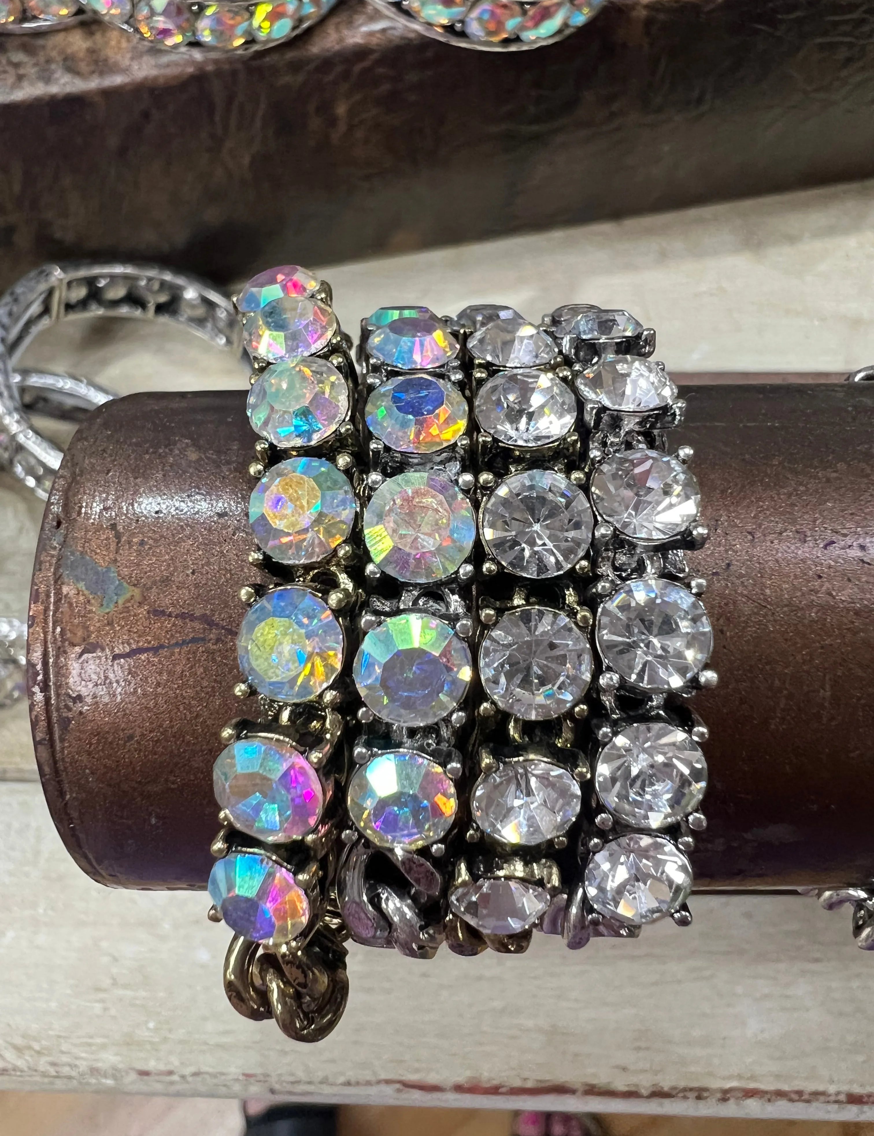 ATG Crystal Chain Bracelet on Simply Obsessed