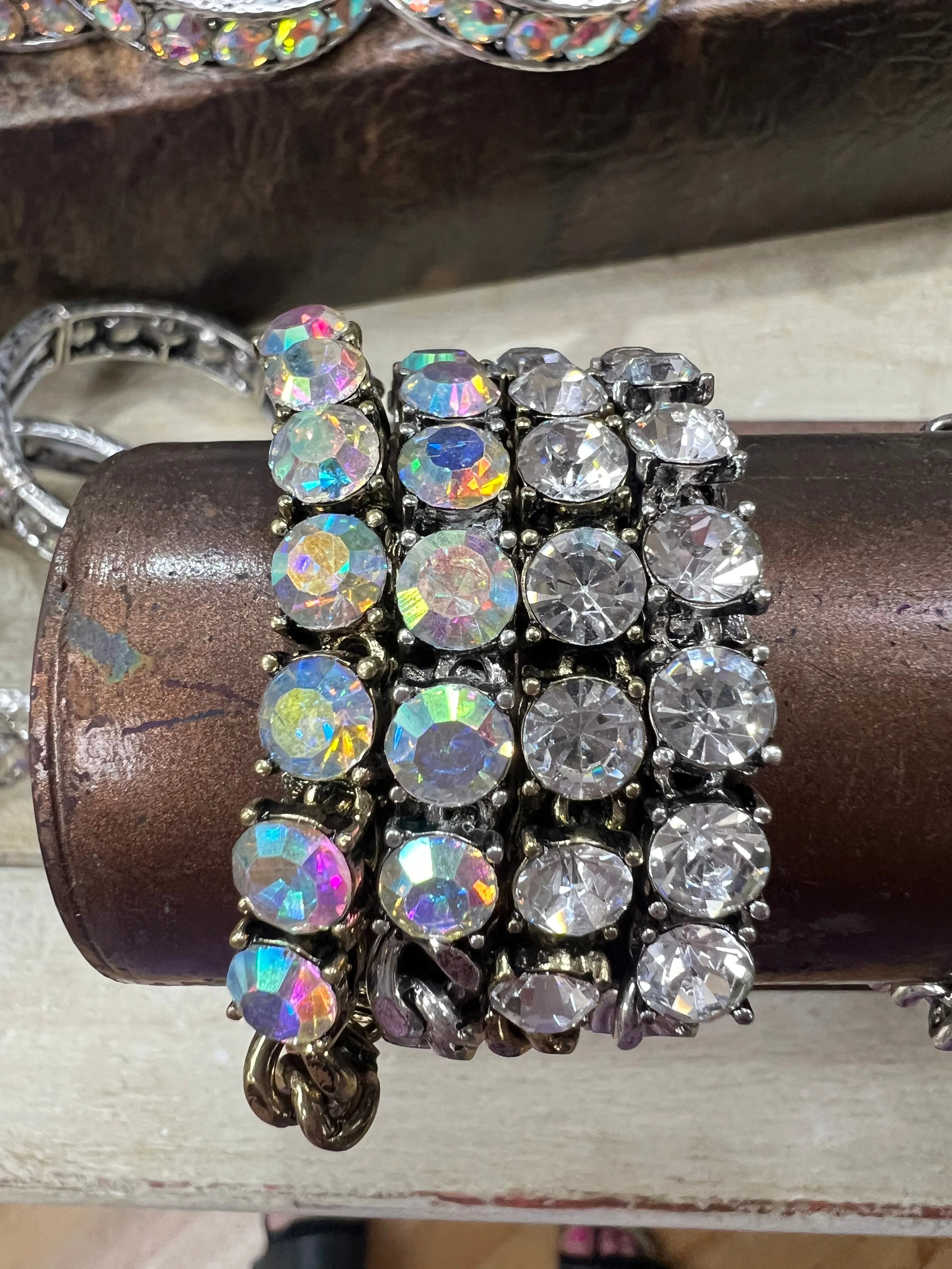ATG Crystal Chain Bracelet on Simply Obsessed