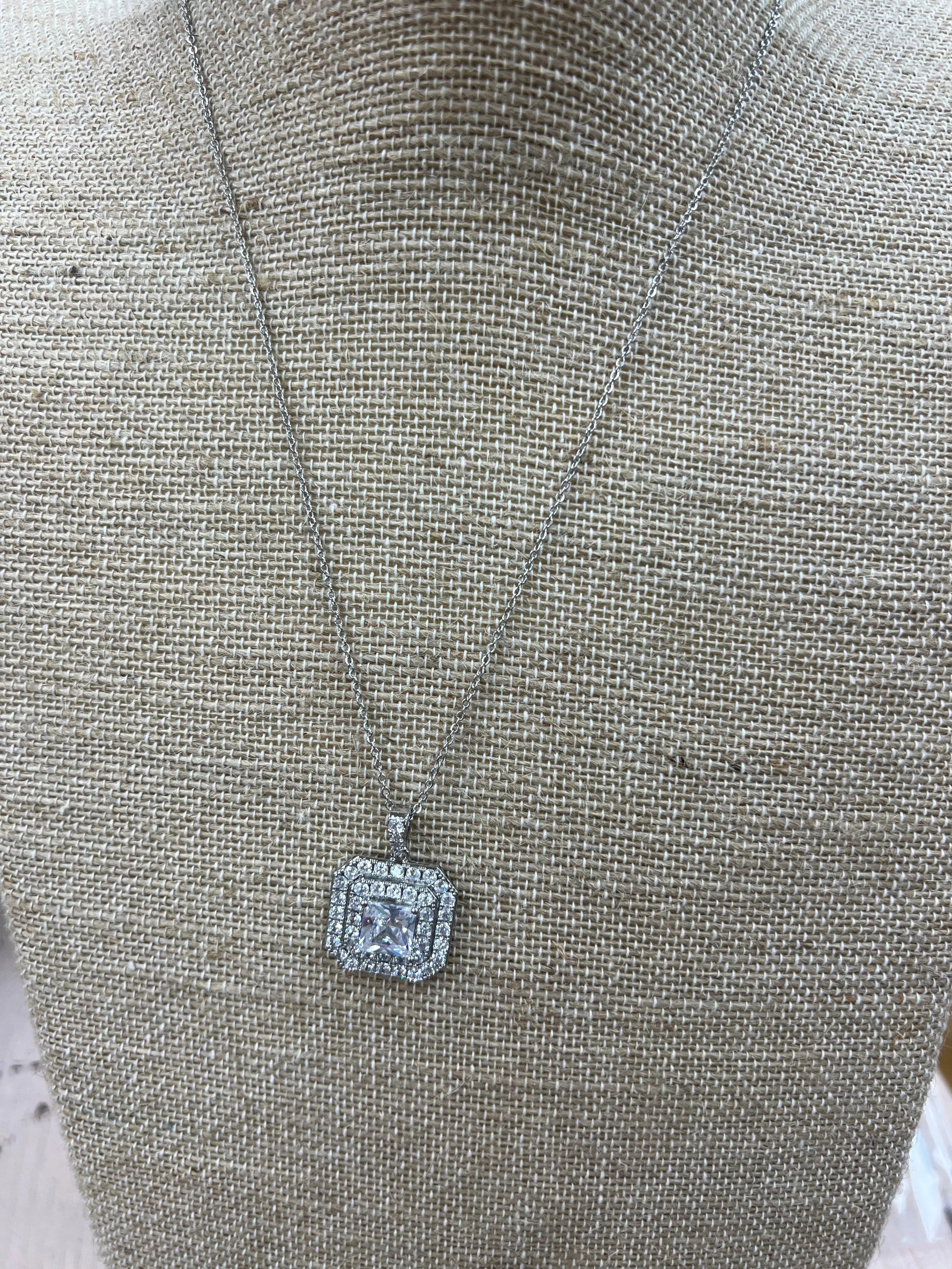 ATG Crystal Necklace on Simply Obsessed