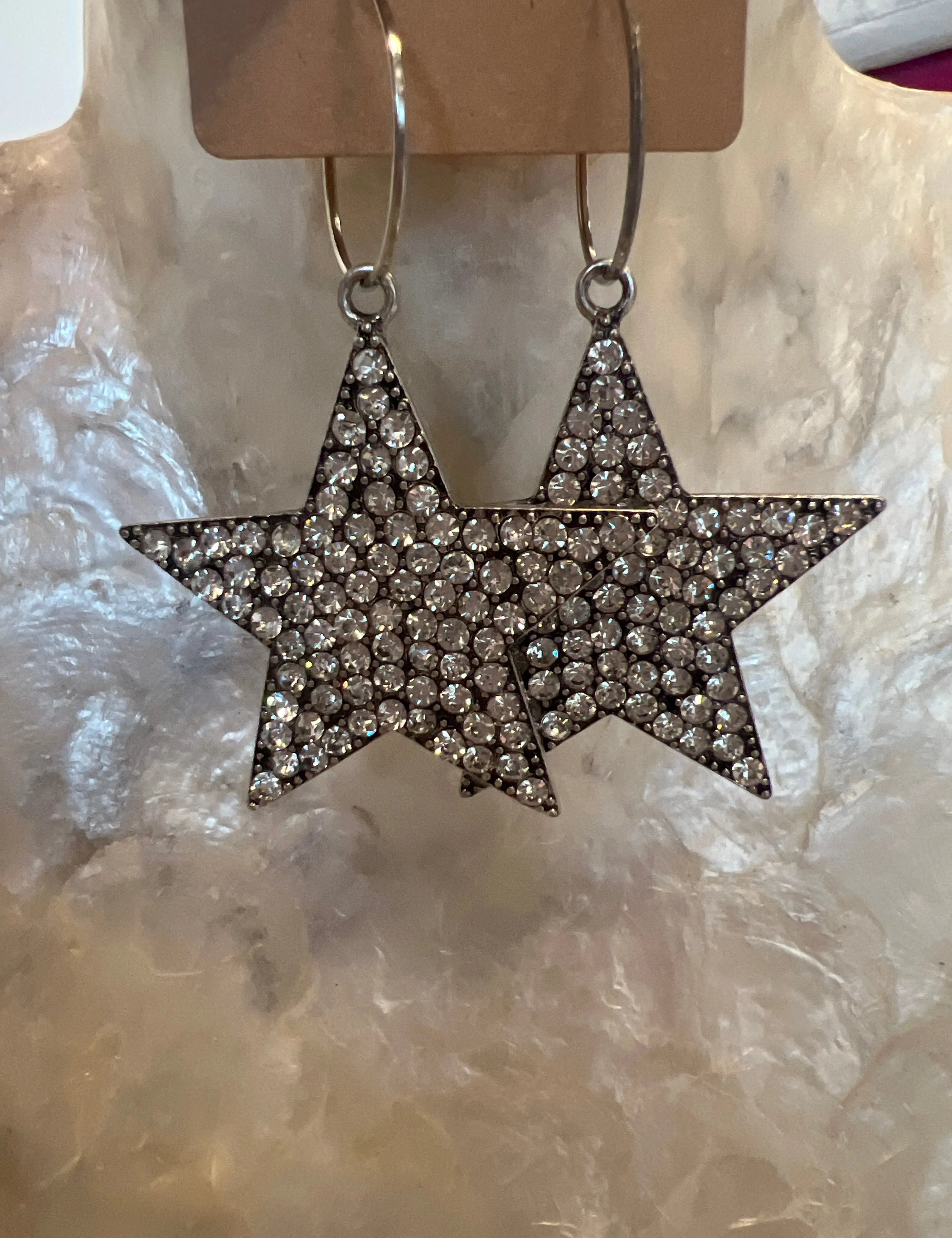 ATG Crystal Star Earrings on Simply Obsessed