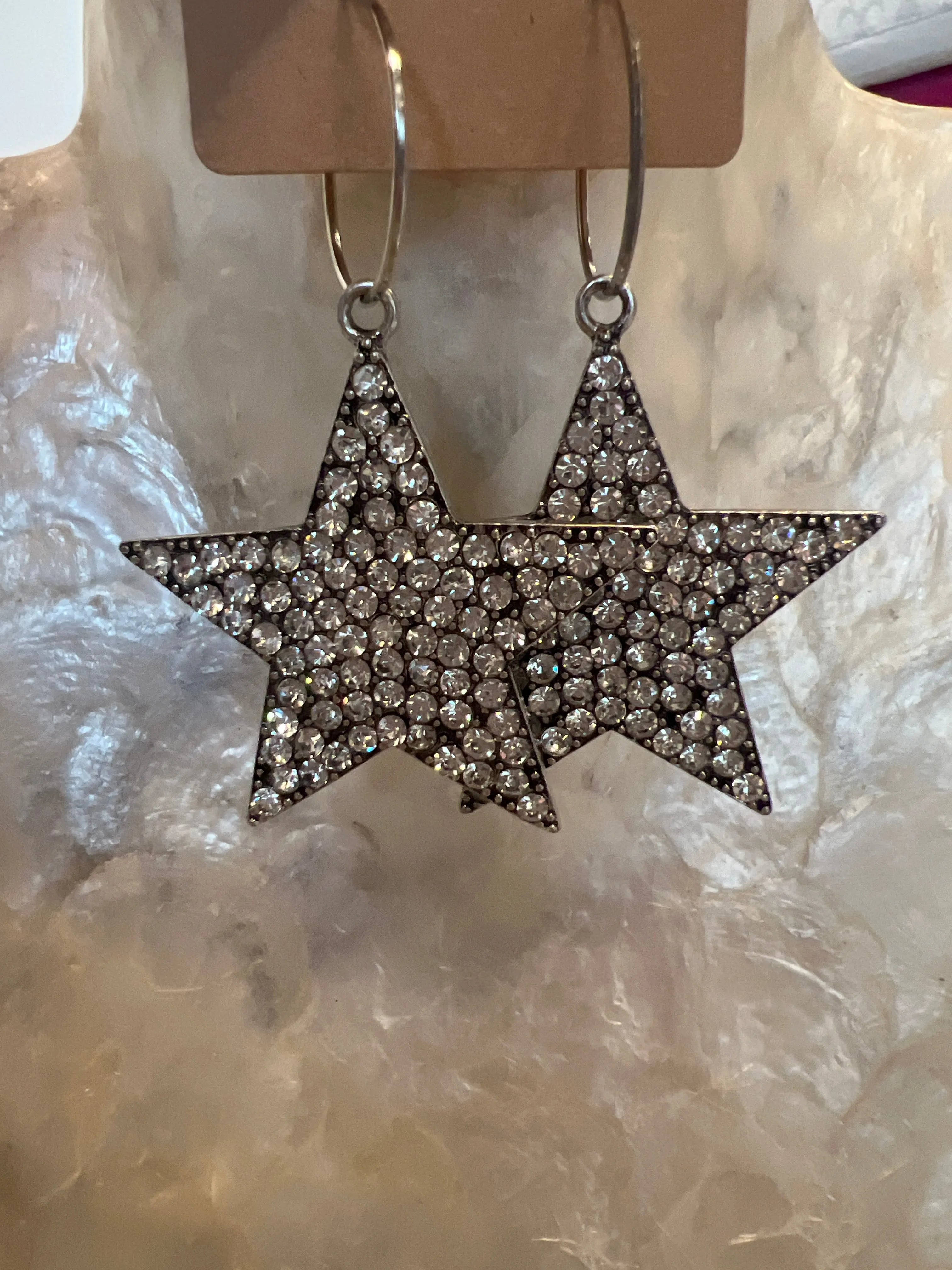 ATG Crystal Star Earrings on Simply Obsessed