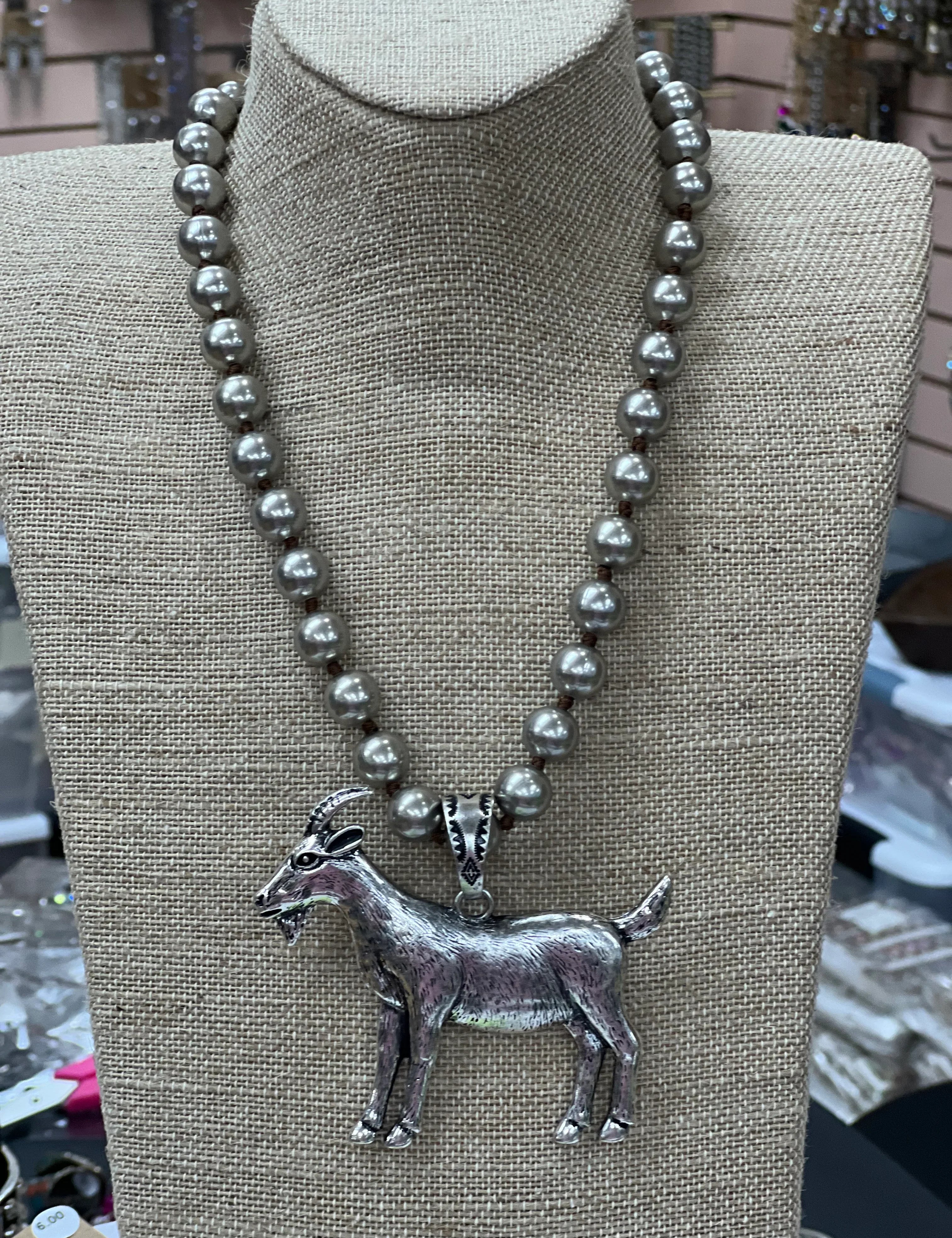 ATG Goat Navajo Pearl Necklace on Simply Obsessed