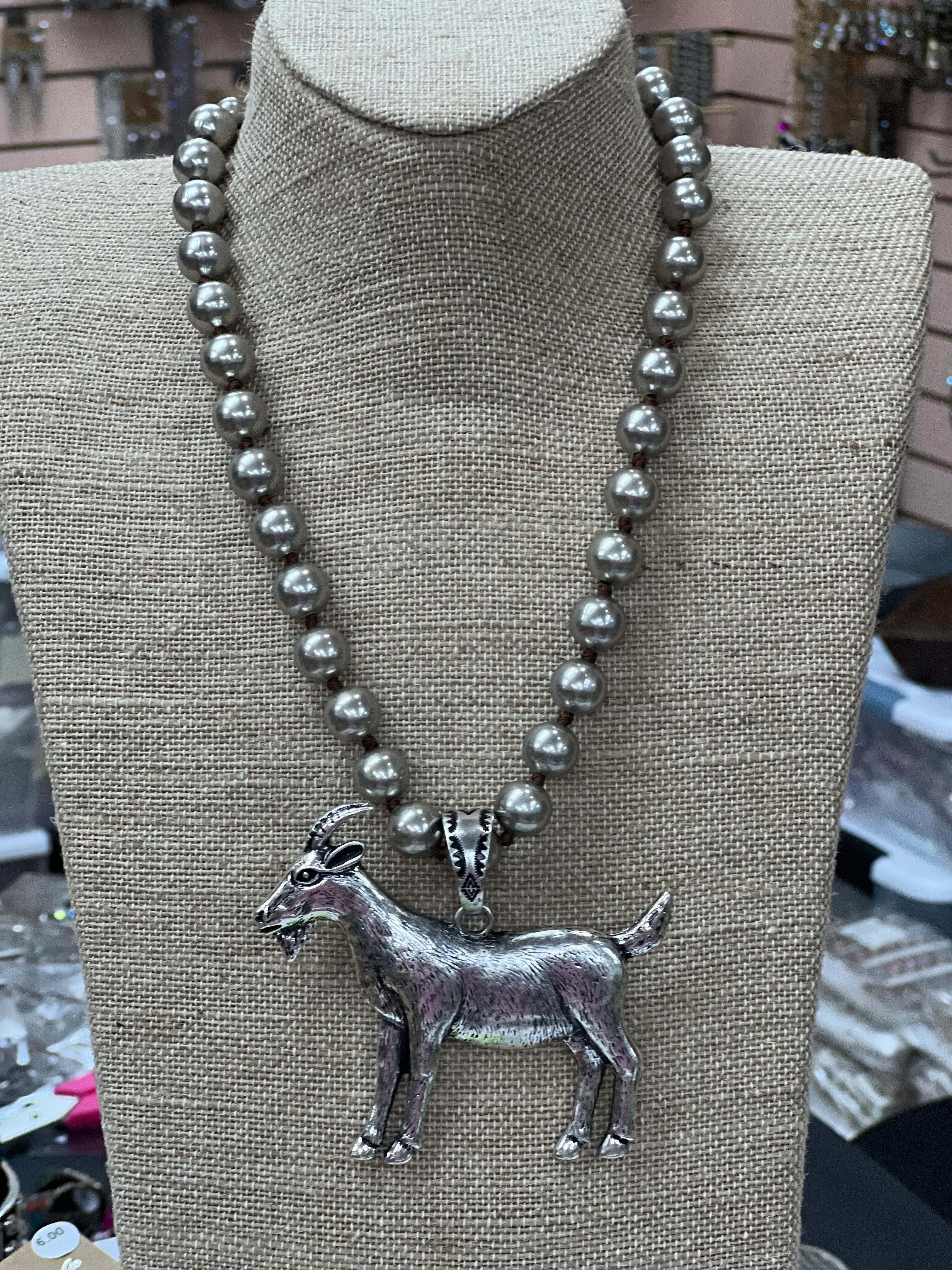 ATG Goat Navajo Pearl Necklace on Simply Obsessed