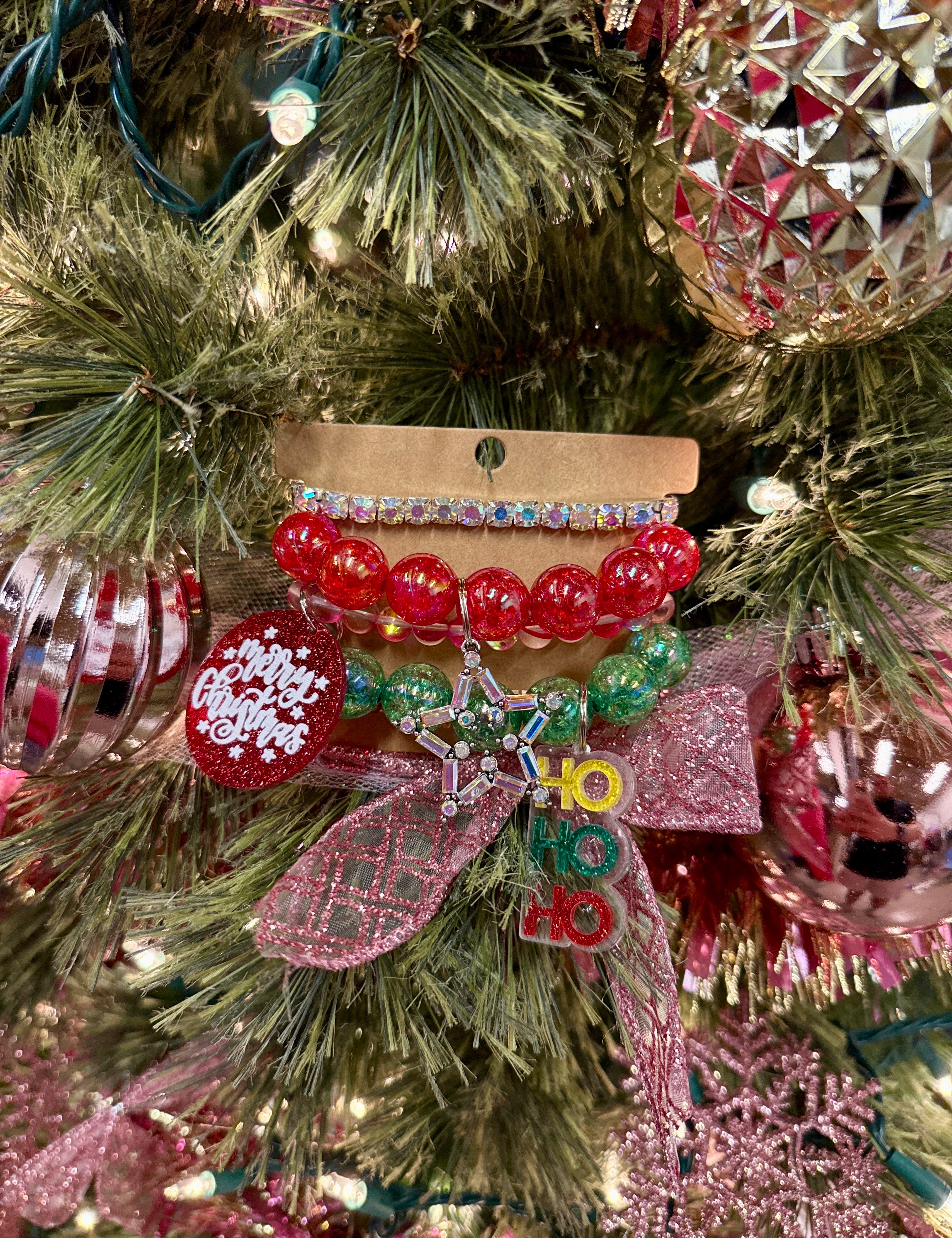 ATG HoHo Merry Christmas Bracelet Stack on Simply Obsessed