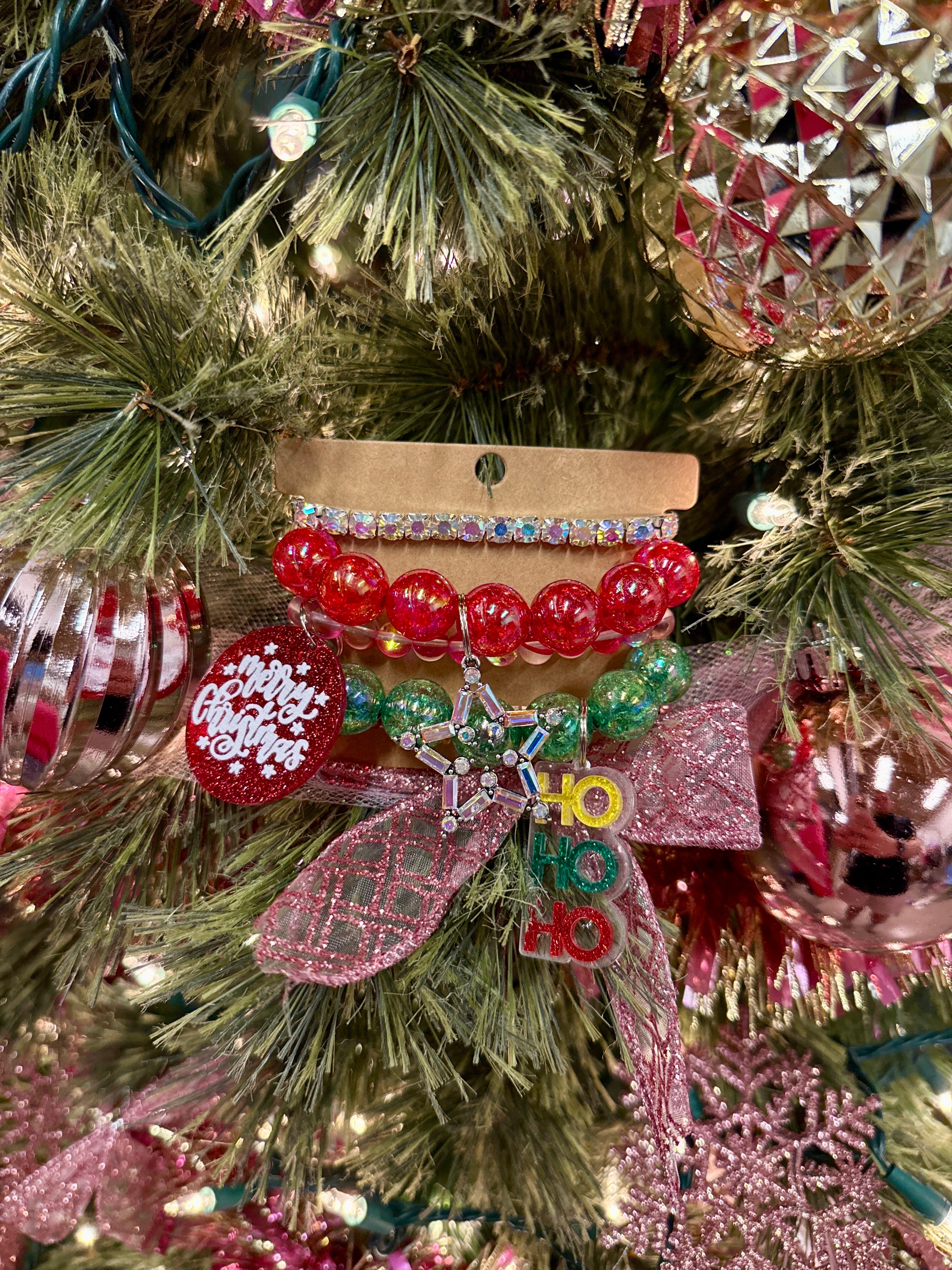 ATG HoHo Merry Christmas Bracelet Stack on Simply Obsessed
