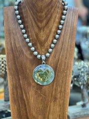 ATG Mixed Metal Symbol Navajo Pearl Necklace on Simply Obsessed