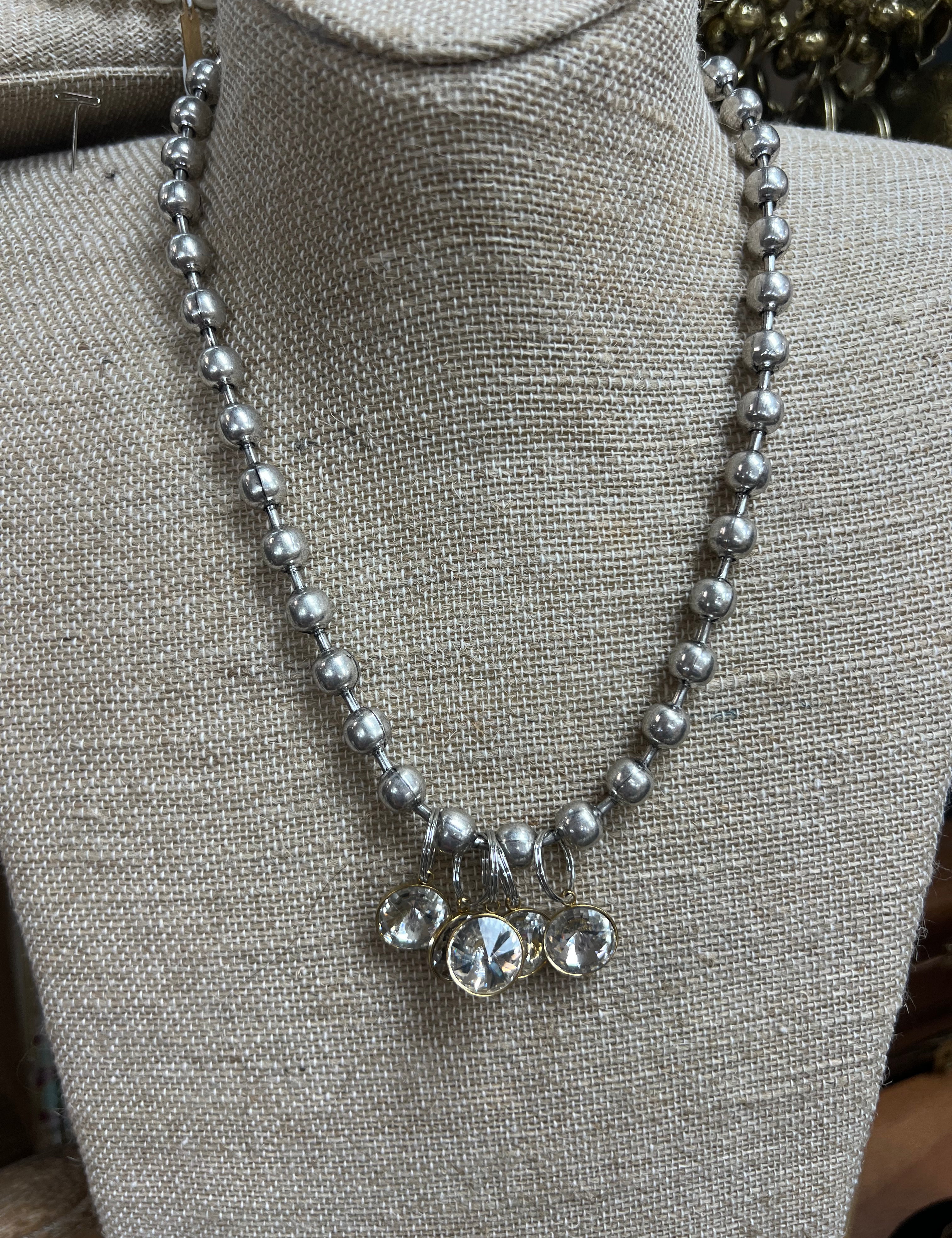 ATG Navajo Pearl 5 Charm Necklace on Simply Obsessed