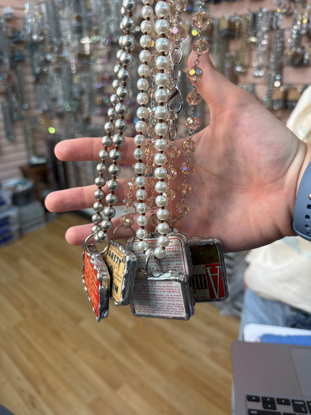 ATG One of a Kind Tin Necklaces on Simply Obsessed