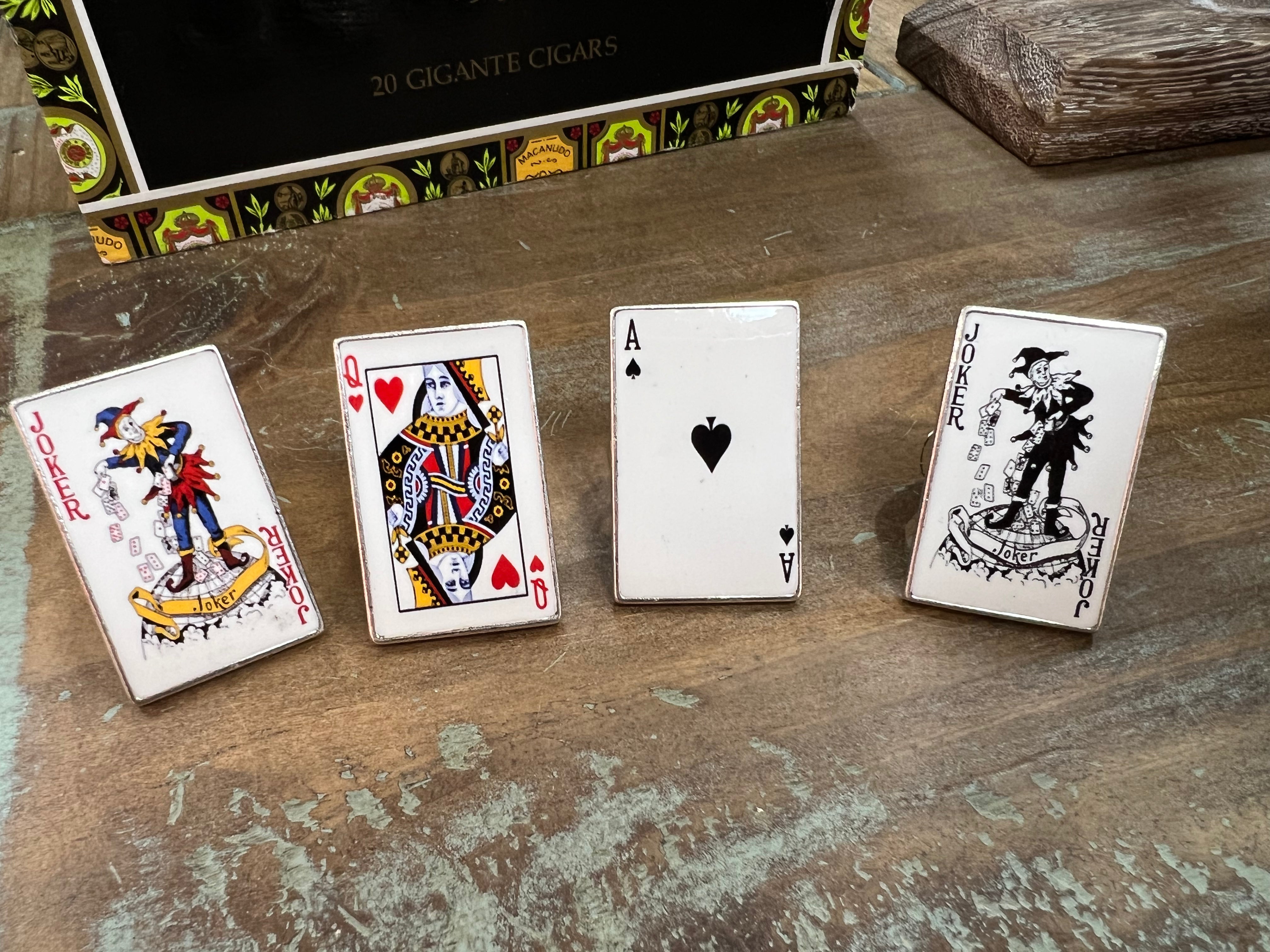ATG Playing Card Stretchy Rings on Simply Obsessed