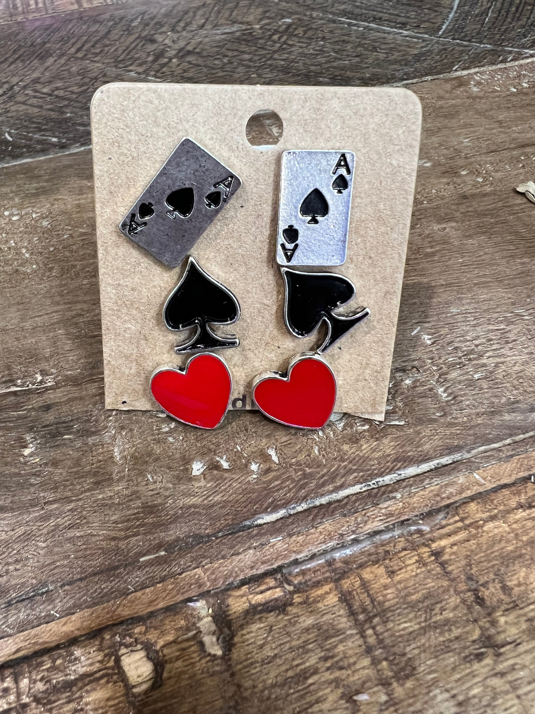 ATG Playing Cards Stud Set on Simply Obsessed