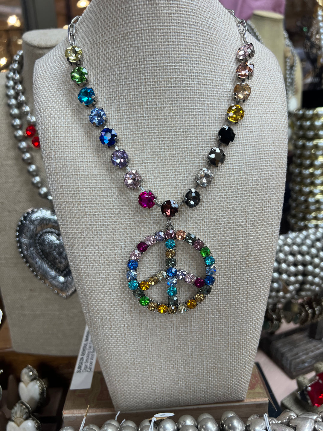 ATG Rainbow Gem Necklaces on Simply Obsessed