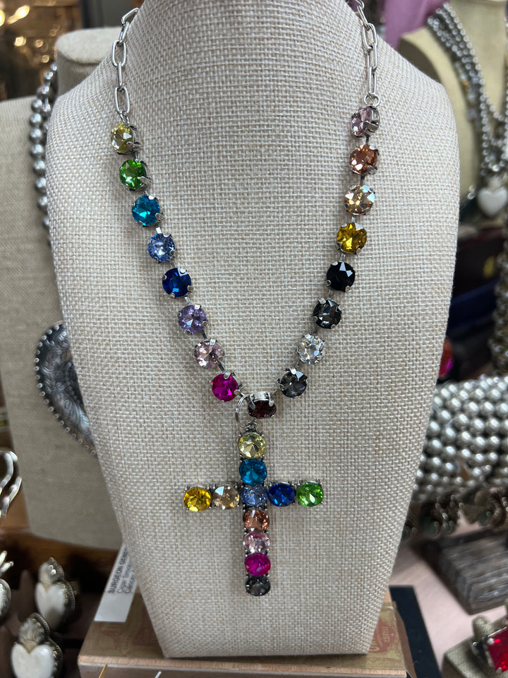 ATG Rainbow Gem Necklaces on Simply Obsessed