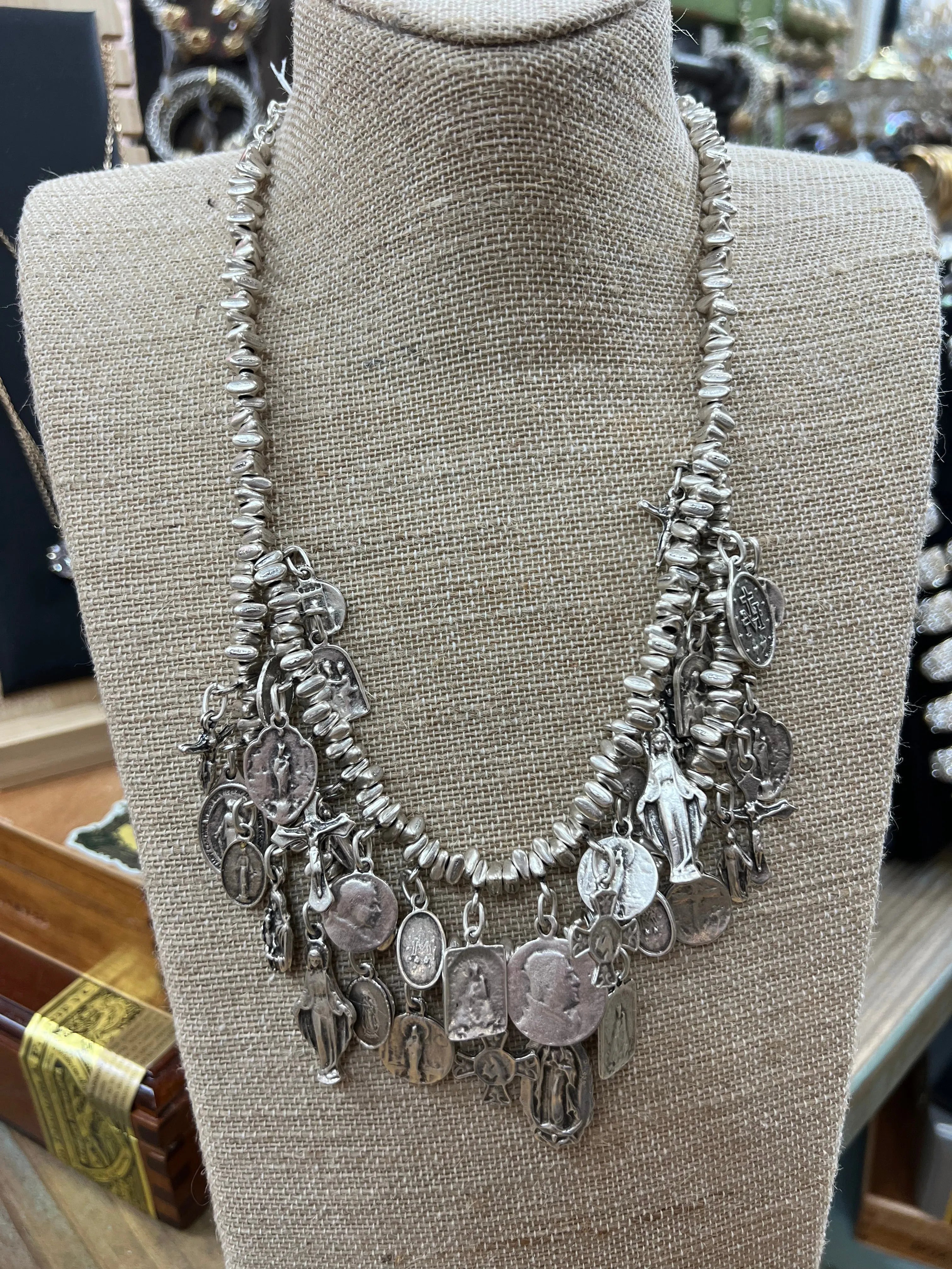 ATG Religious Charm Necklace on Simply Obsessed