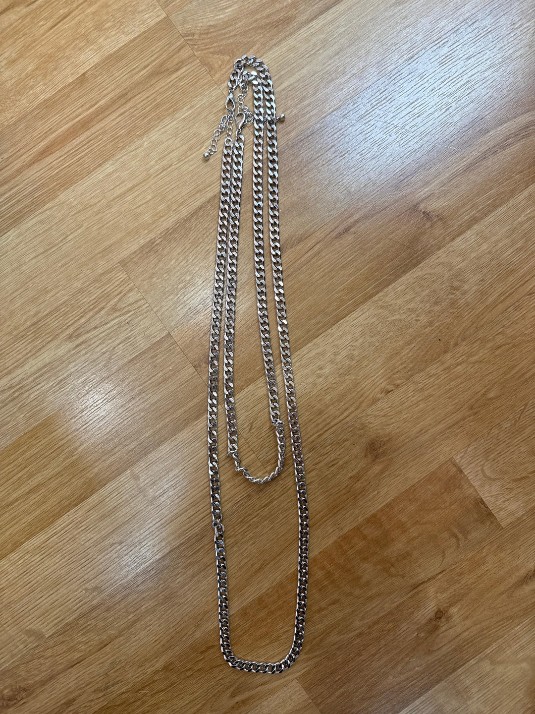 ATG Silver Plated Chain Necklace on Simply Obsessed