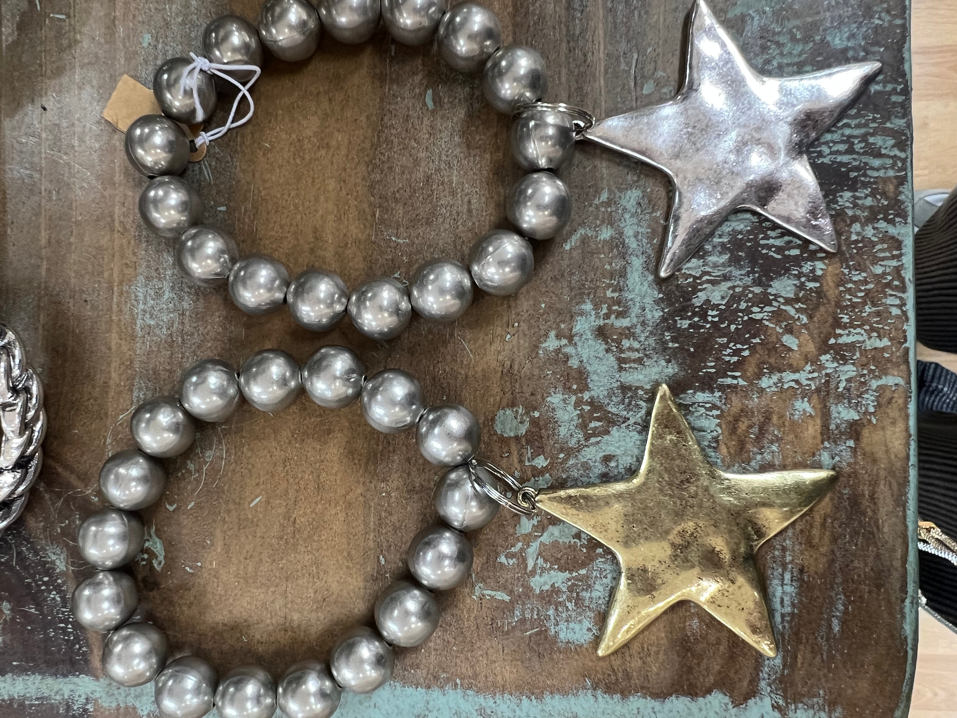 ATG Stamped Star Navajo Pearl Bracelet on Simply Obsessed