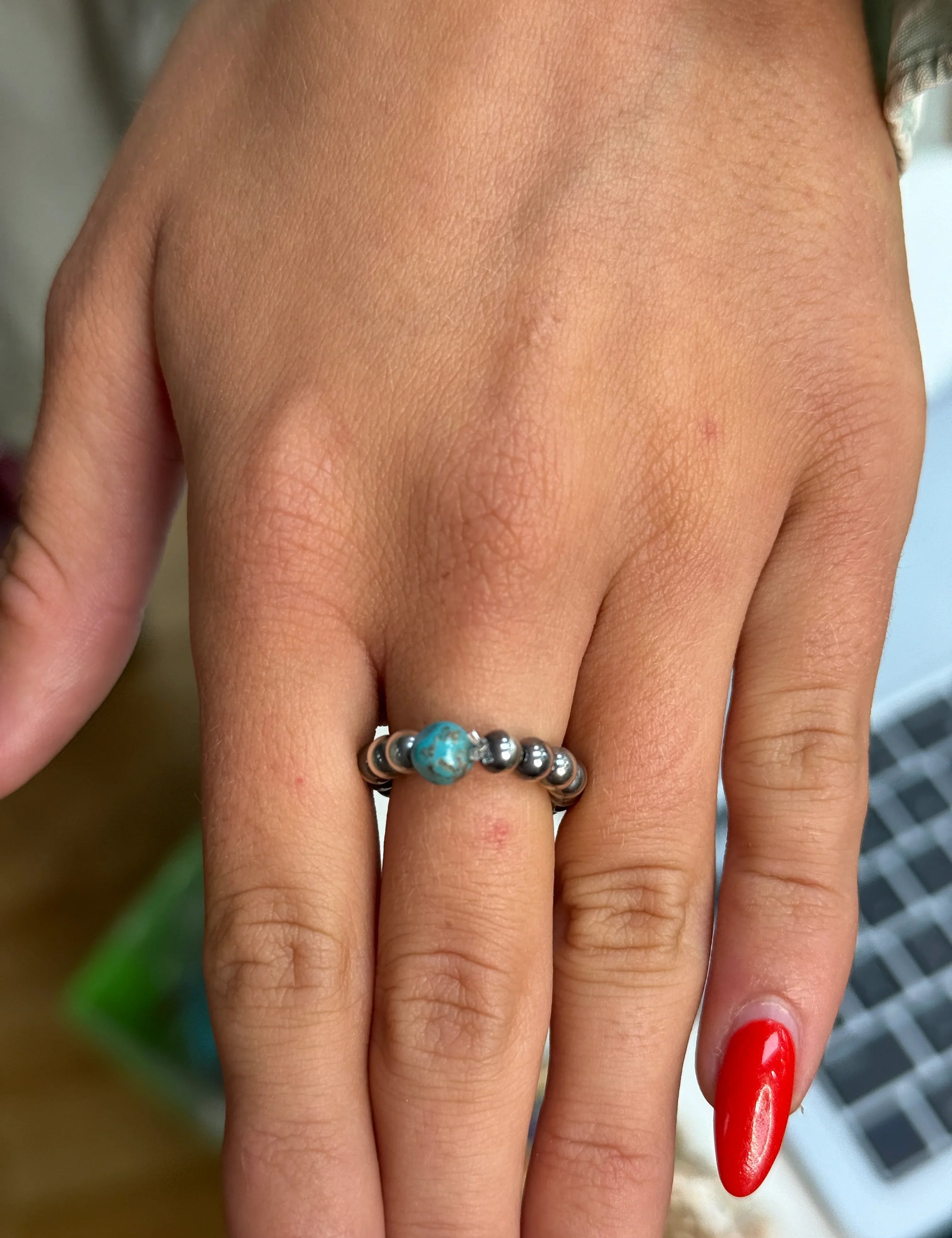 ATG Sterling Silver + Turquoise Ring on Simply Obsessed