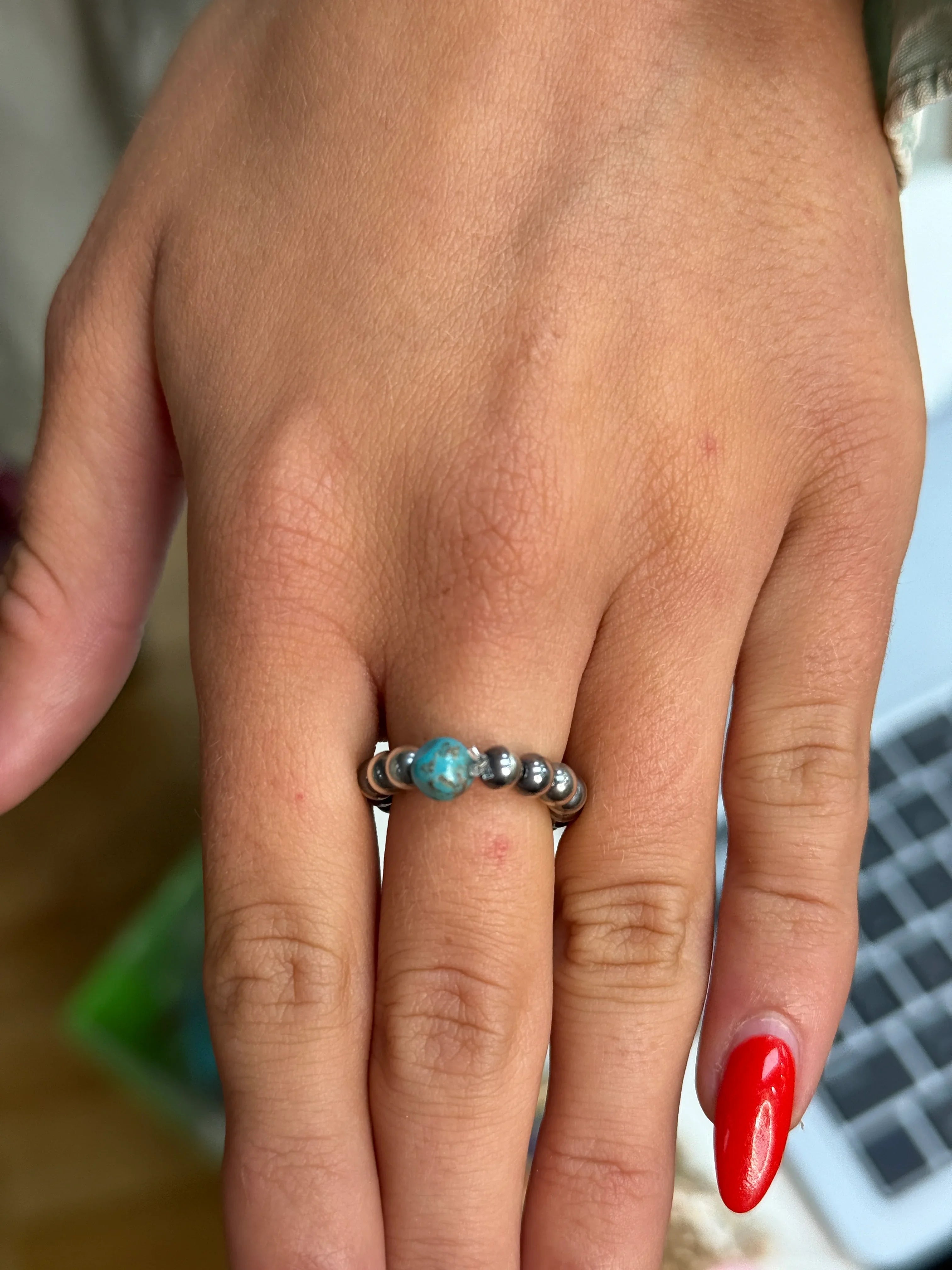 ATG Sterling Silver + Turquoise Ring on Simply Obsessed