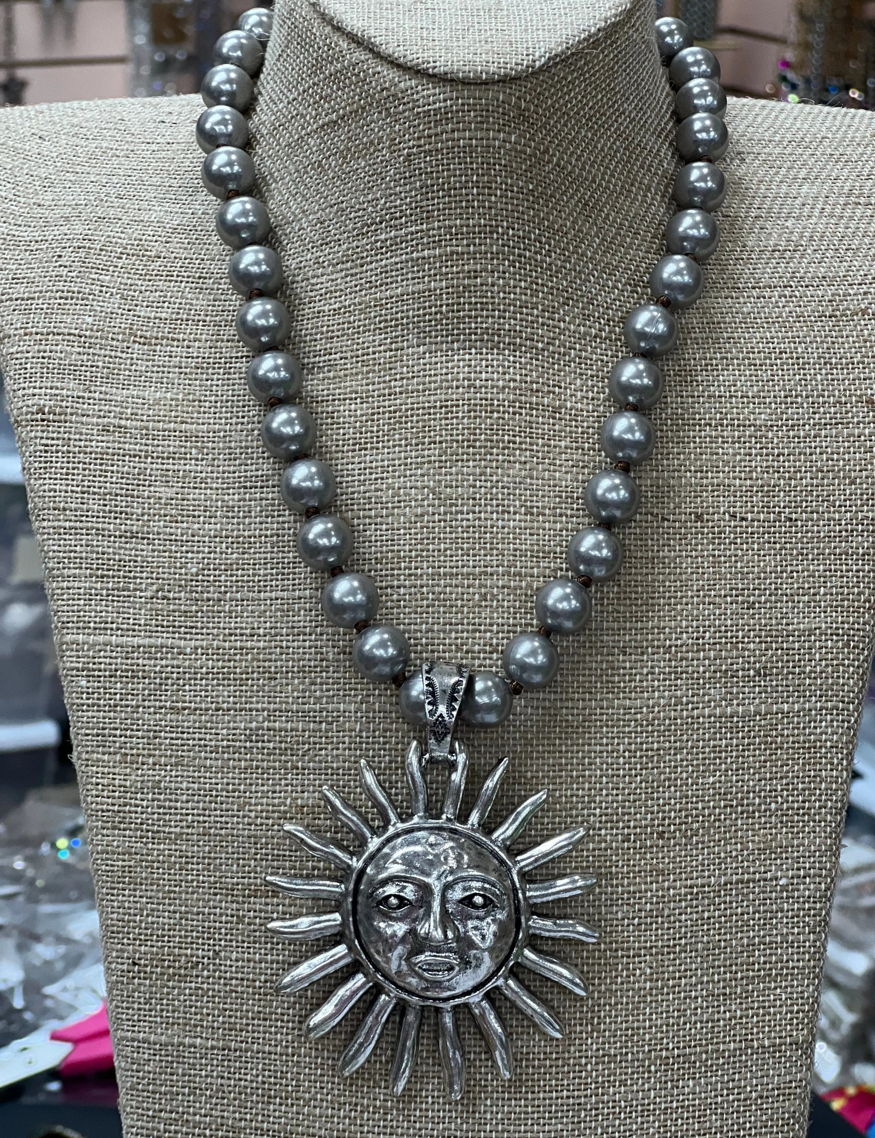 ATG Sunshine Navajo Pearl Necklace on Simply Obsessed