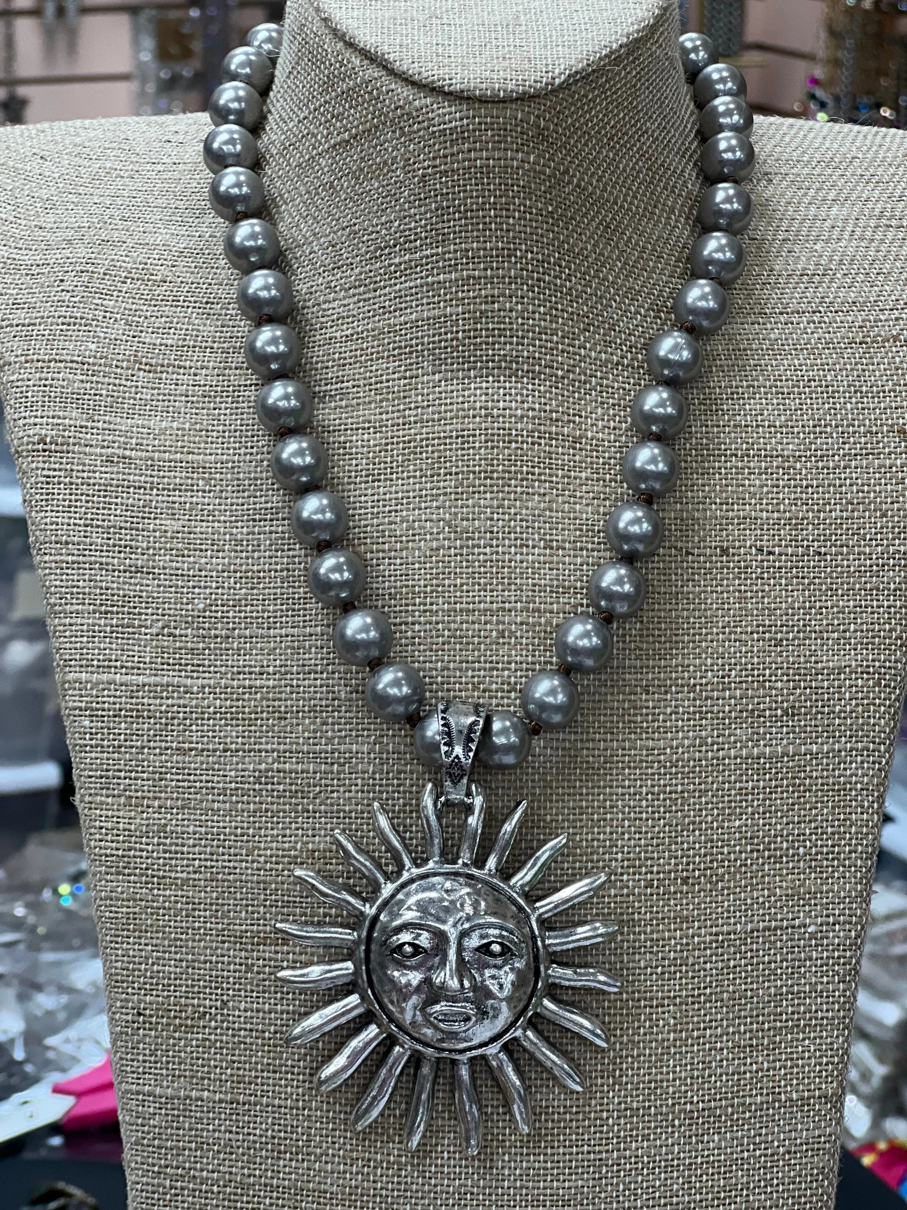 ATG Sunshine Navajo Pearl Necklace on Simply Obsessed