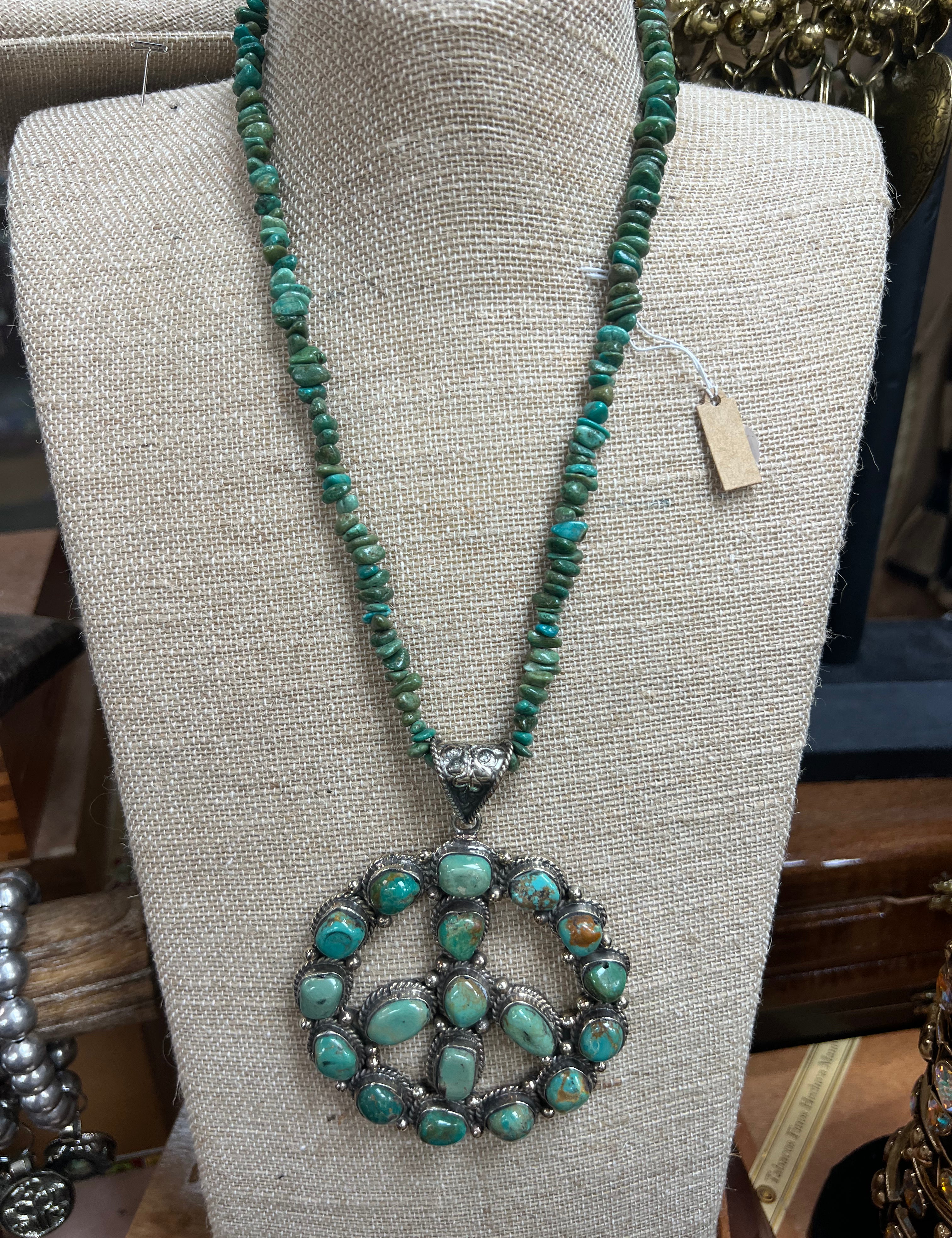  Turquoise Chip Necklace on Simply Obsessed