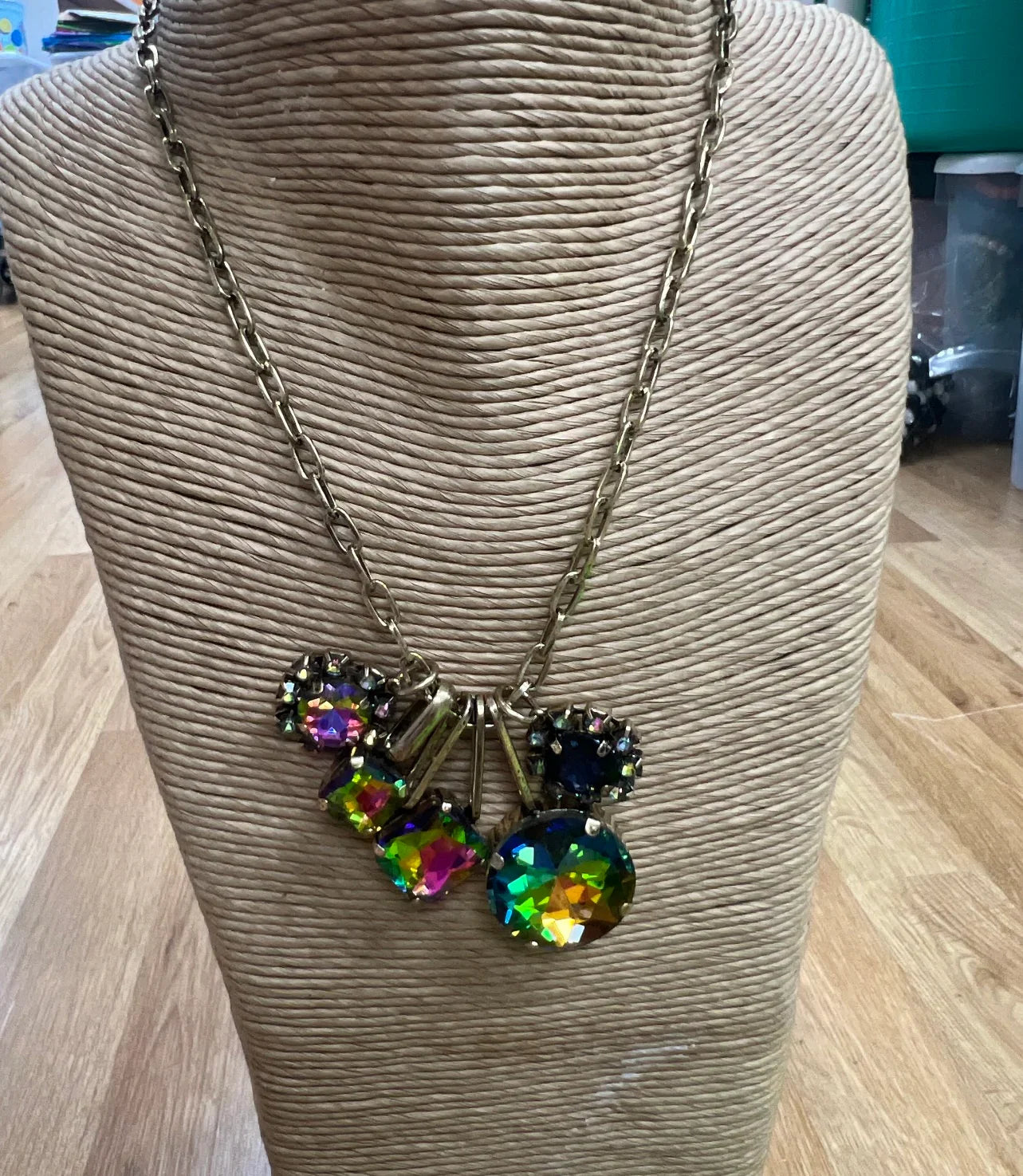 ATG Volcano Charm Necklace on Simply Obsessed