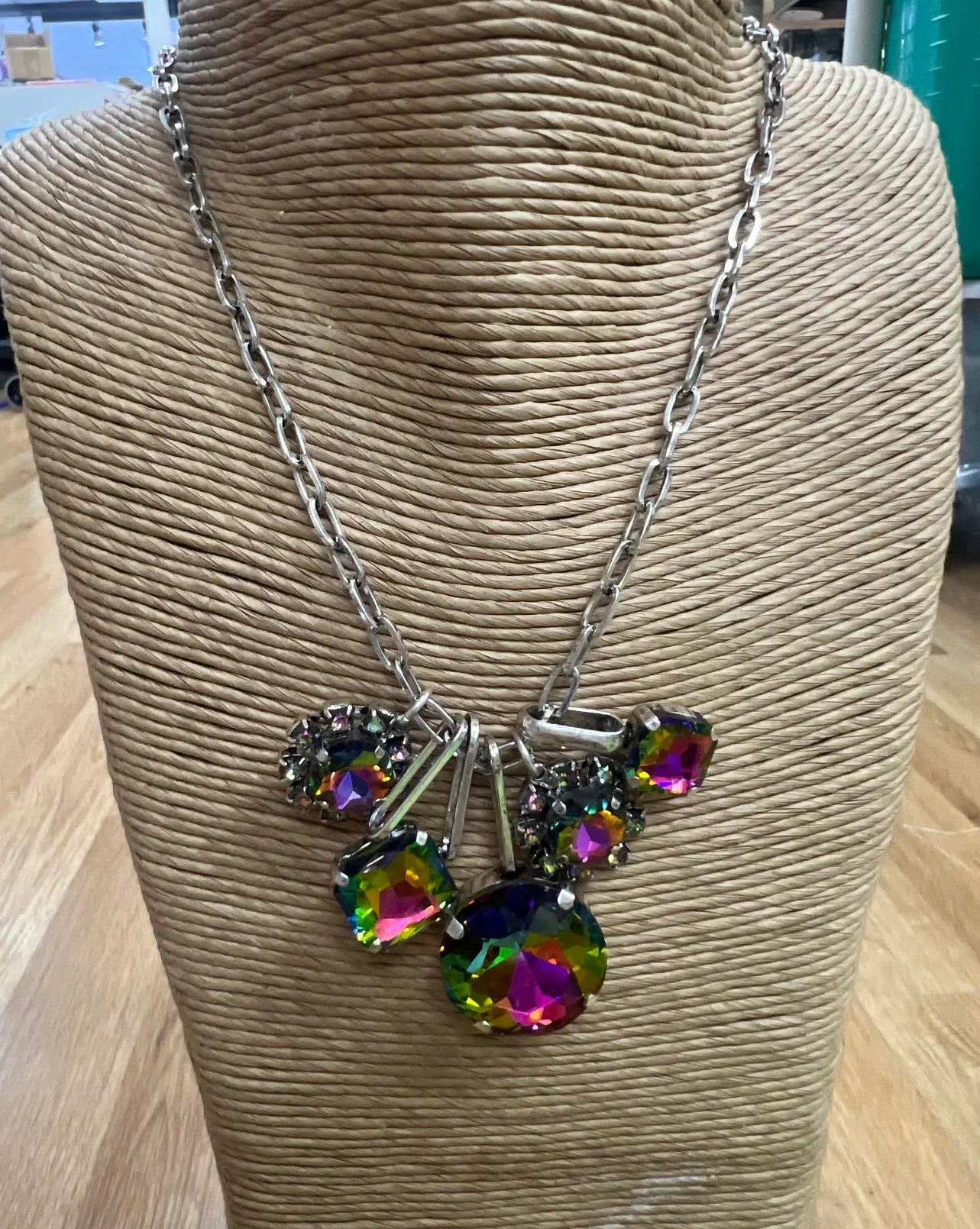 ATG Volcano Charm Necklace on Simply Obsessed