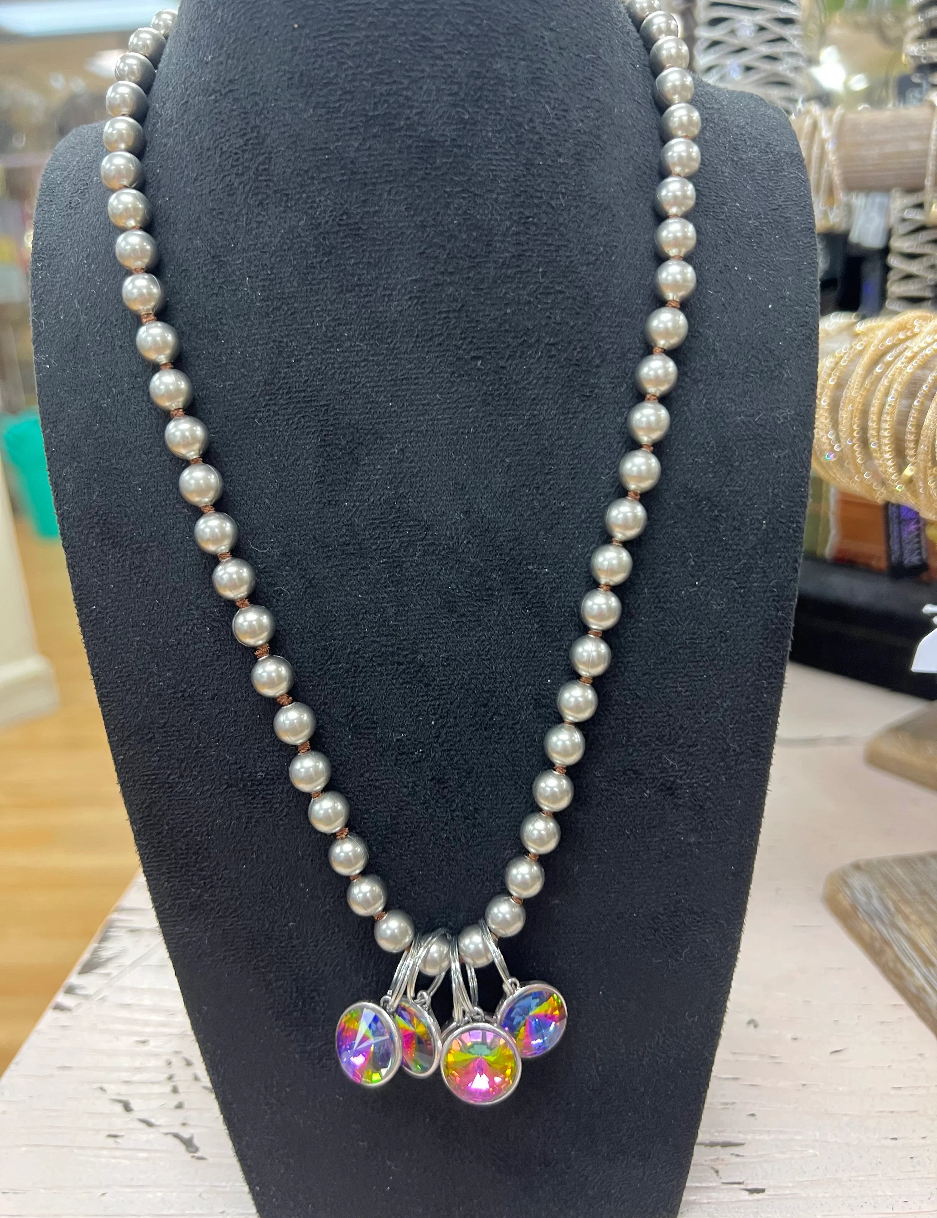 ATG Volcano Charm Necklace on Simply Obsessed