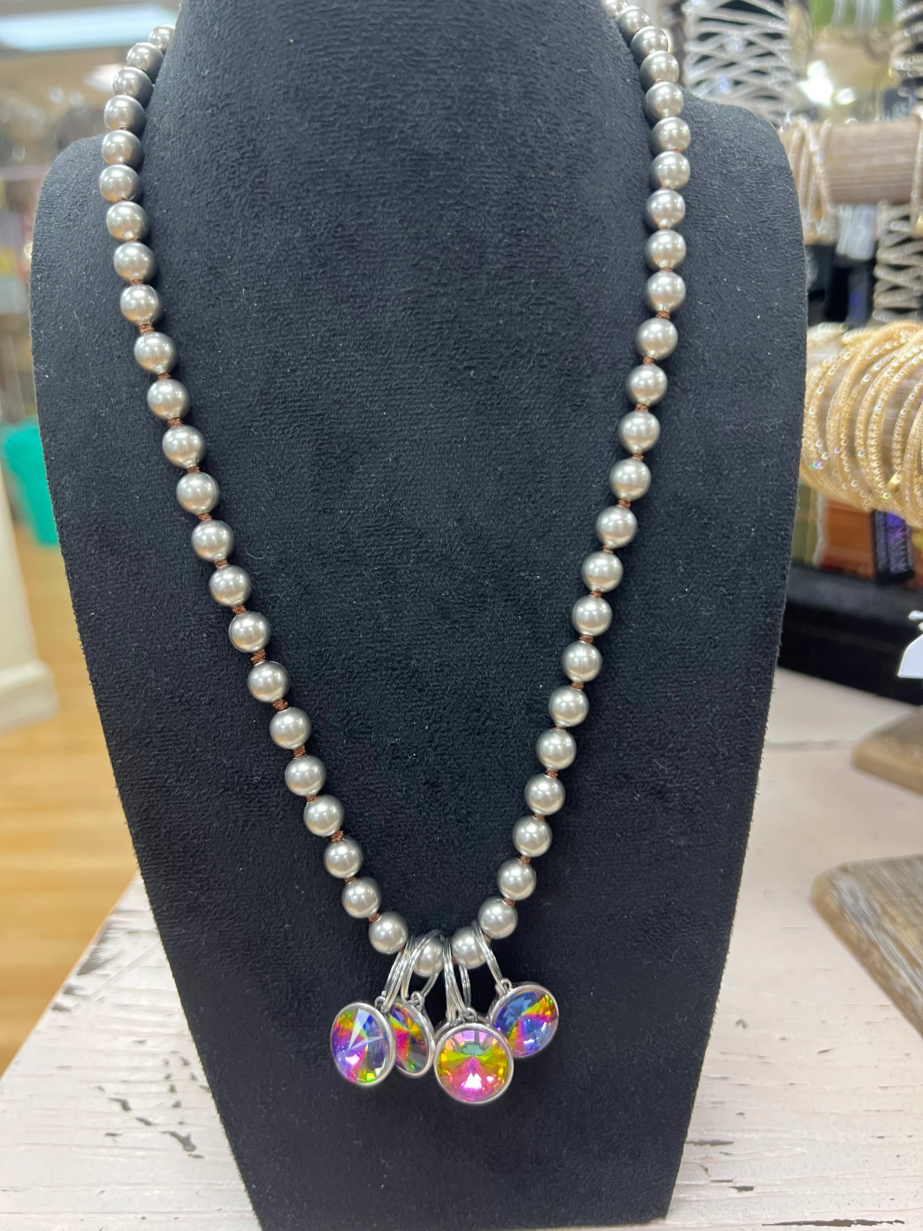 ATG Volcano Charm Necklace on Simply Obsessed