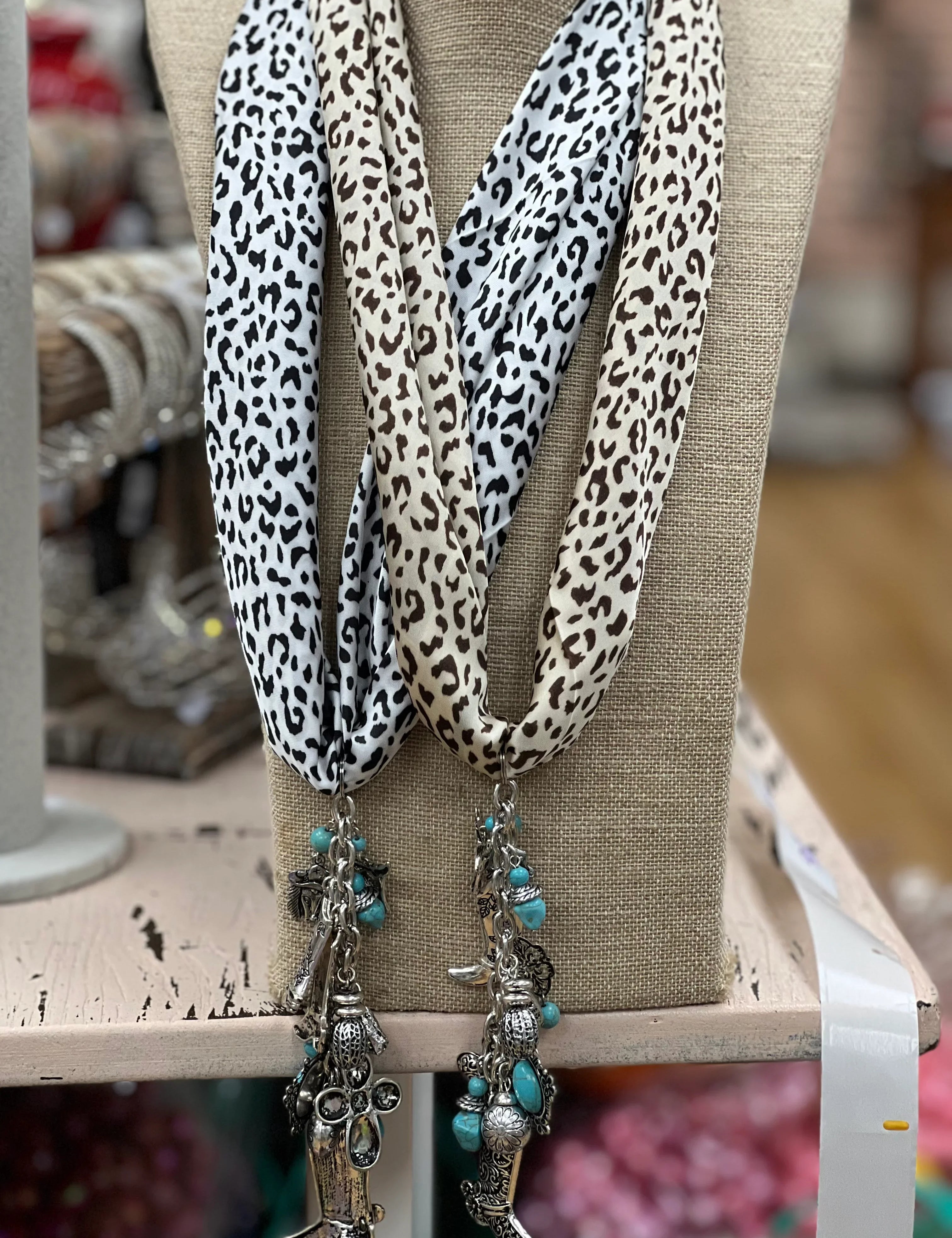 ATG Western Charm Scarf Necklace on Simply Obsessed