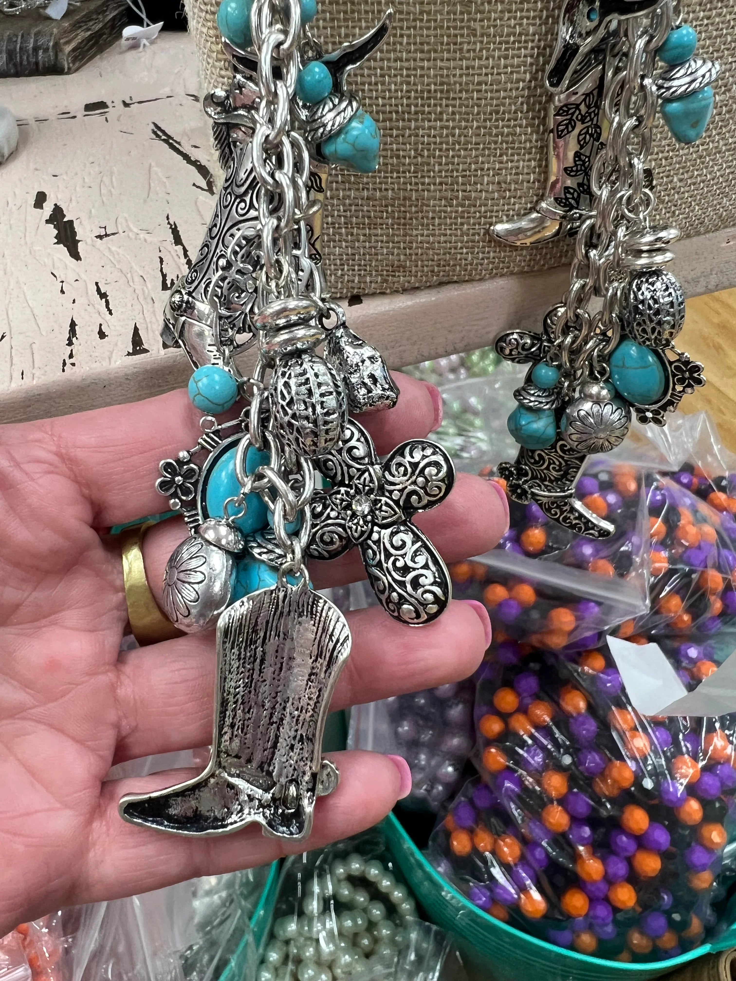 ATG Western Charm Scarf Necklace on Simply Obsessed