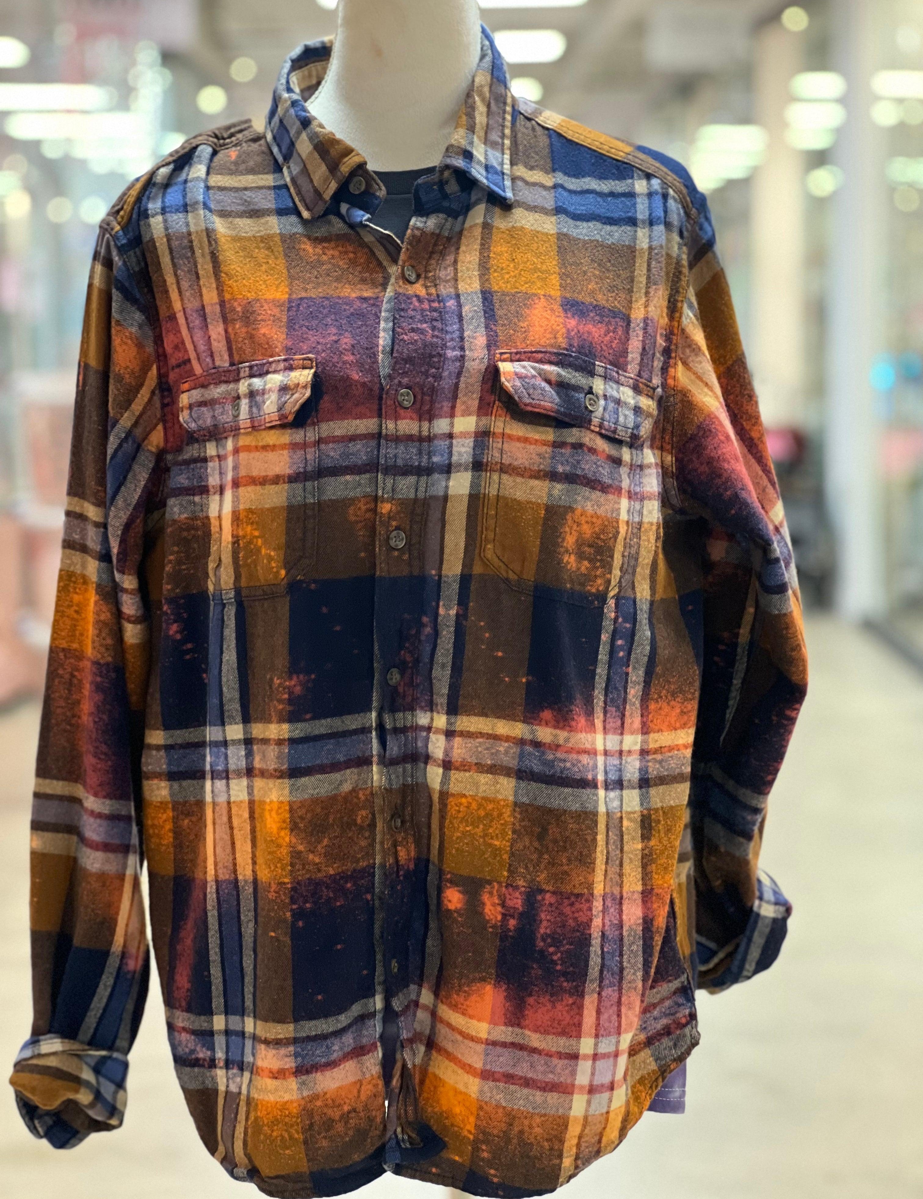 Autumn Acid Dusted Flannel on Simply Obsessed