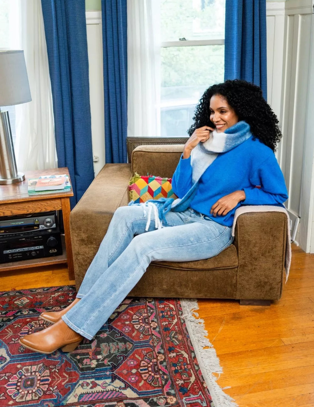 Judy Blue Mid Rise Thermal Bootcut Jeans on Simply Obsessed