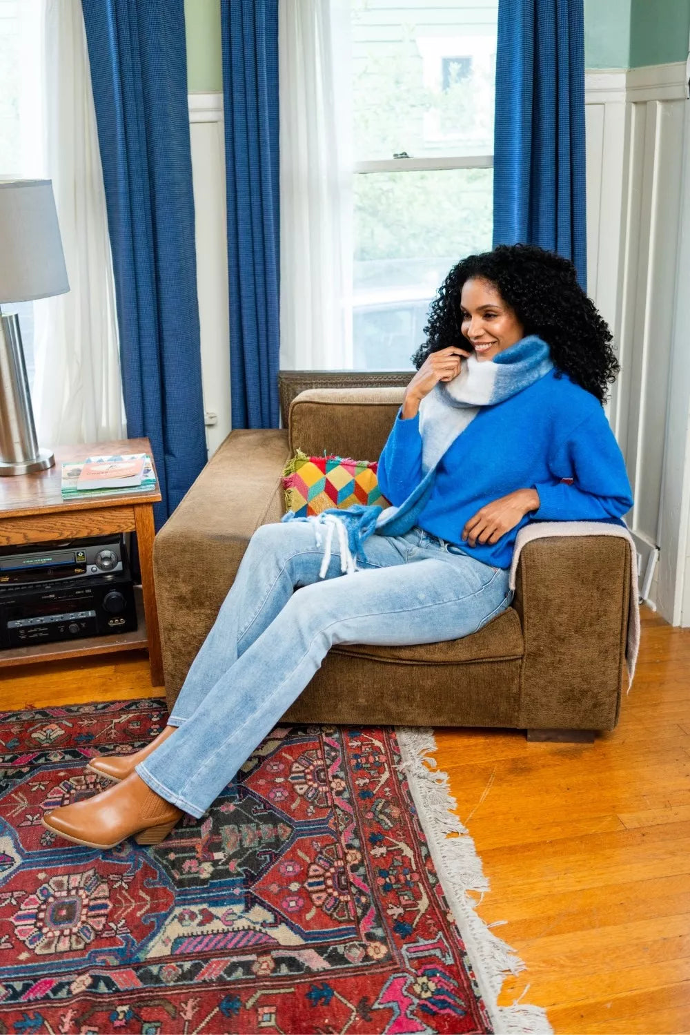 Judy Blue Mid Rise Thermal Bootcut Jeans on Simply Obsessed