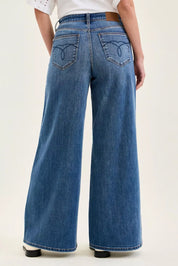 JUDY BLUE High Waist Palazzo Jeans on Simply Obsessed