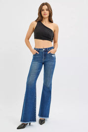 RISEN High Rise Flare Jeans on Simply Obsessed