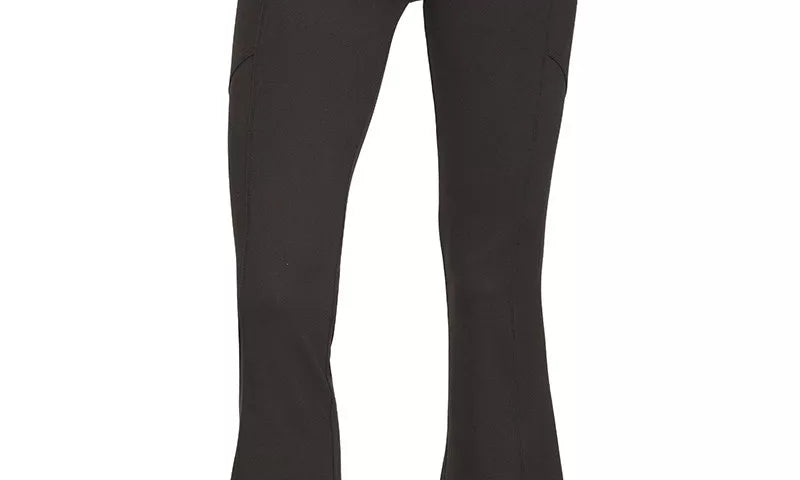 ZENANA Brushed Dty Microfiber Flare Pants on Simply Obsessed