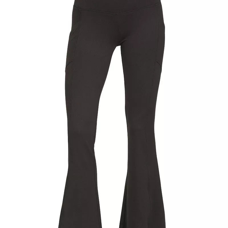 ZENANA Brushed Dty Microfiber Flare Pants on Simply Obsessed
