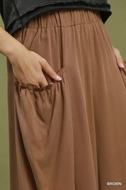 UMGEE Flowy Wide Leg Pocket Pants. **FALL DEBUT SALE** on Simply Obsessed