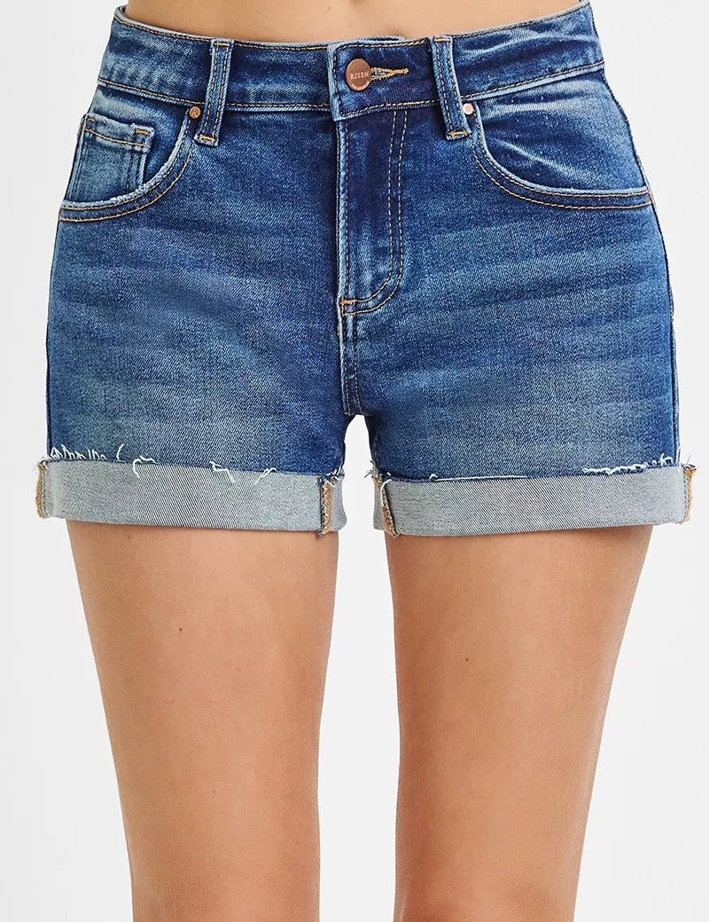 RISEN Low Rise Cuffed Shorts. **SALE** on Simply Obsessed