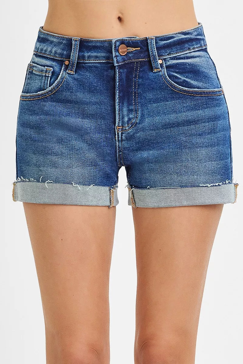 RISEN Low Rise Cuffed Shorts. **SALE** on Simply Obsessed