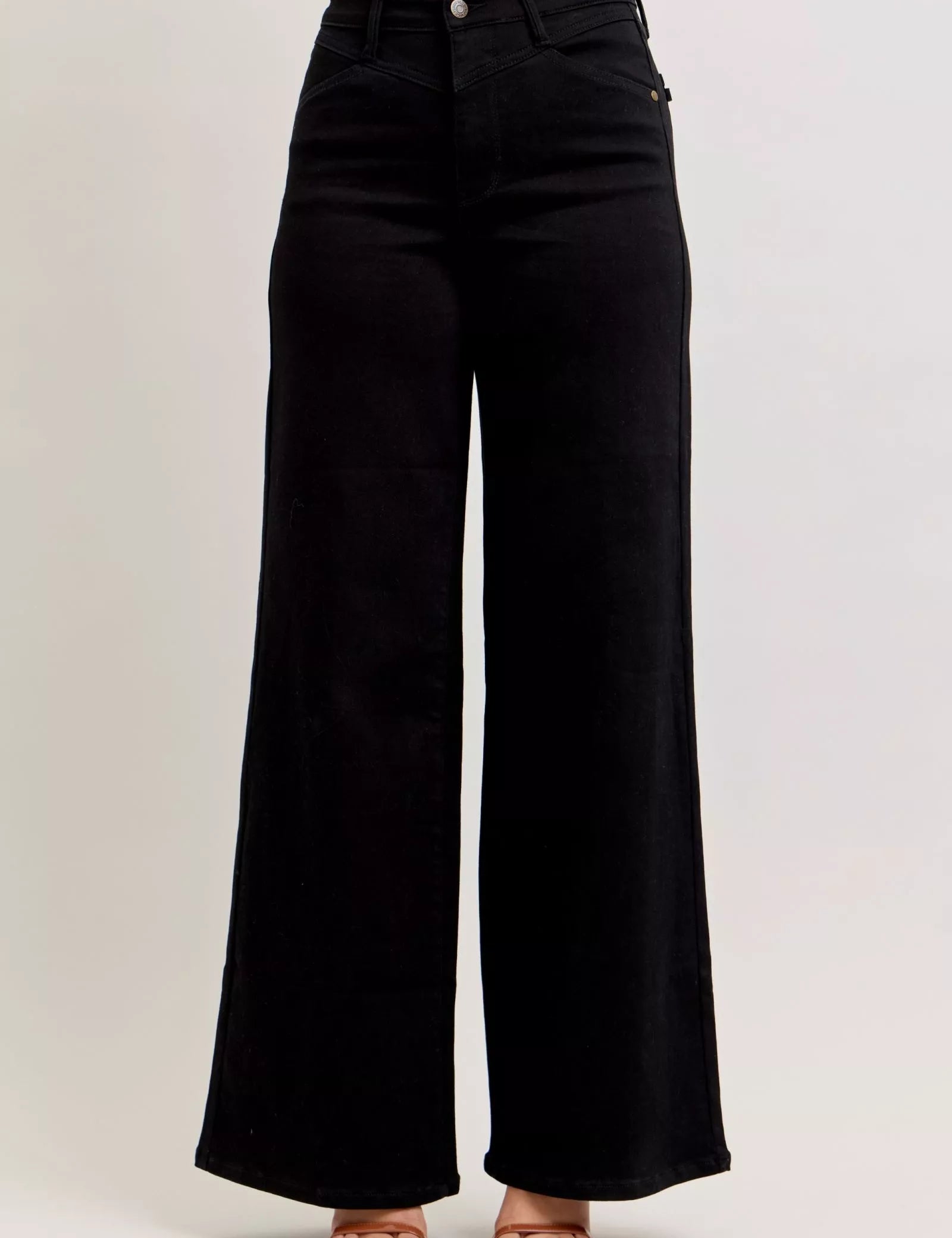Judy Blue High-Waisted Wide Leg Jeans on Simply Obsessed