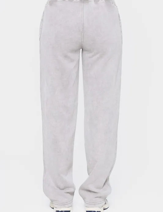 MONO B Elastic Waist Fleece Pants with Pockets **FALL DEBUT SALE** on Simply Obsessed