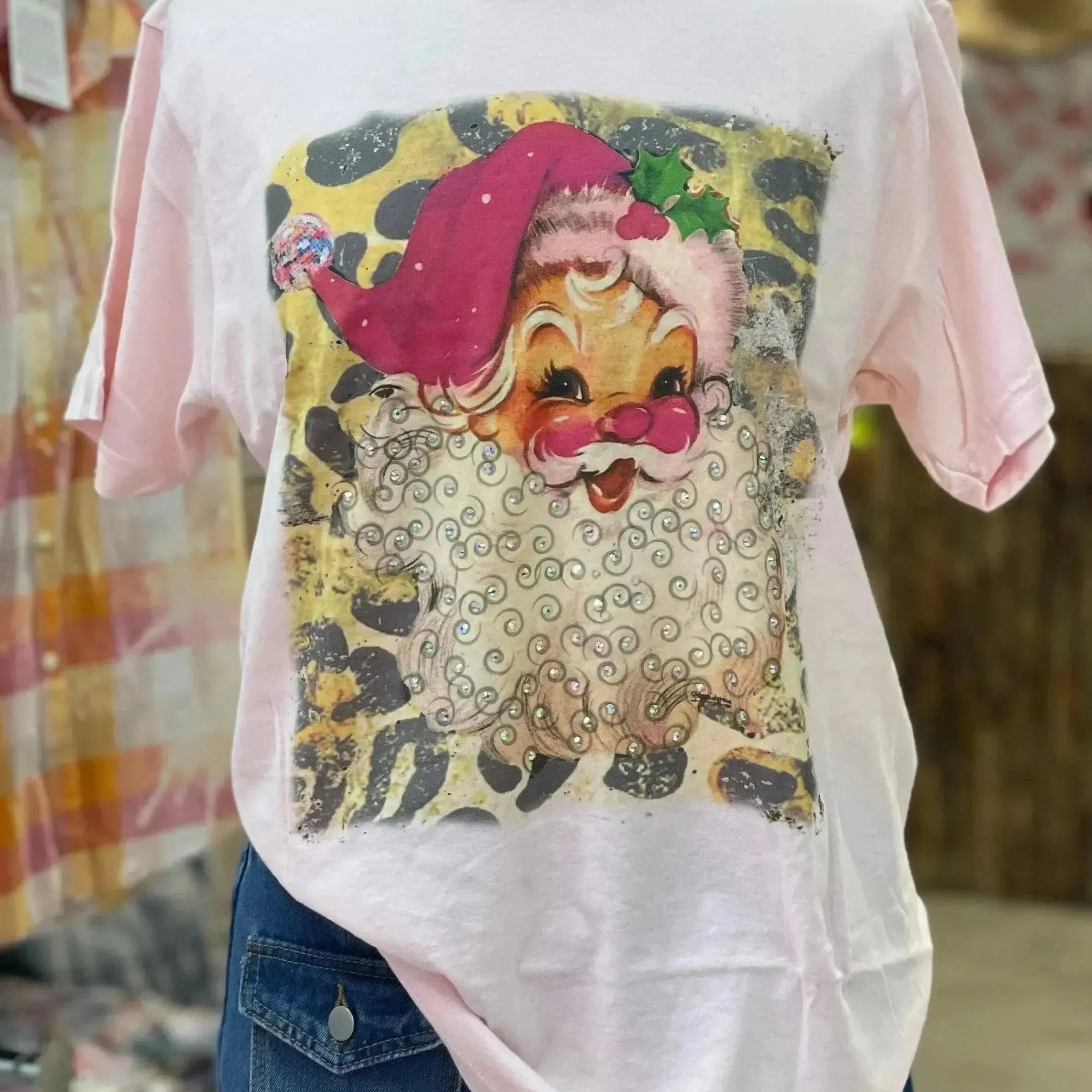 Bling Santa Tee on Simply Obsessed