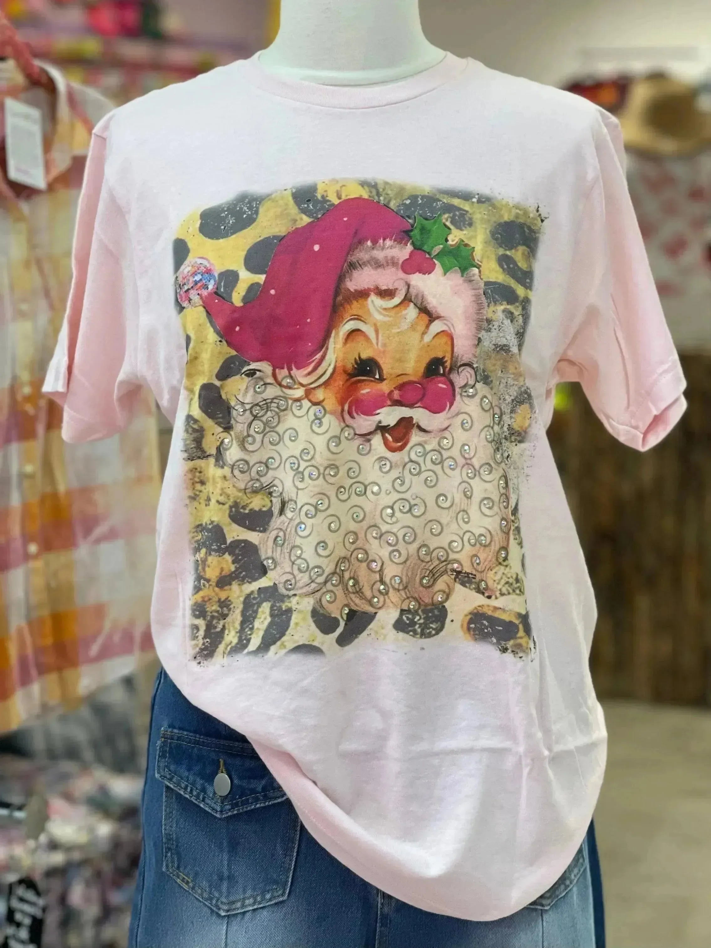 Bling Santa Tee on Simply Obsessed