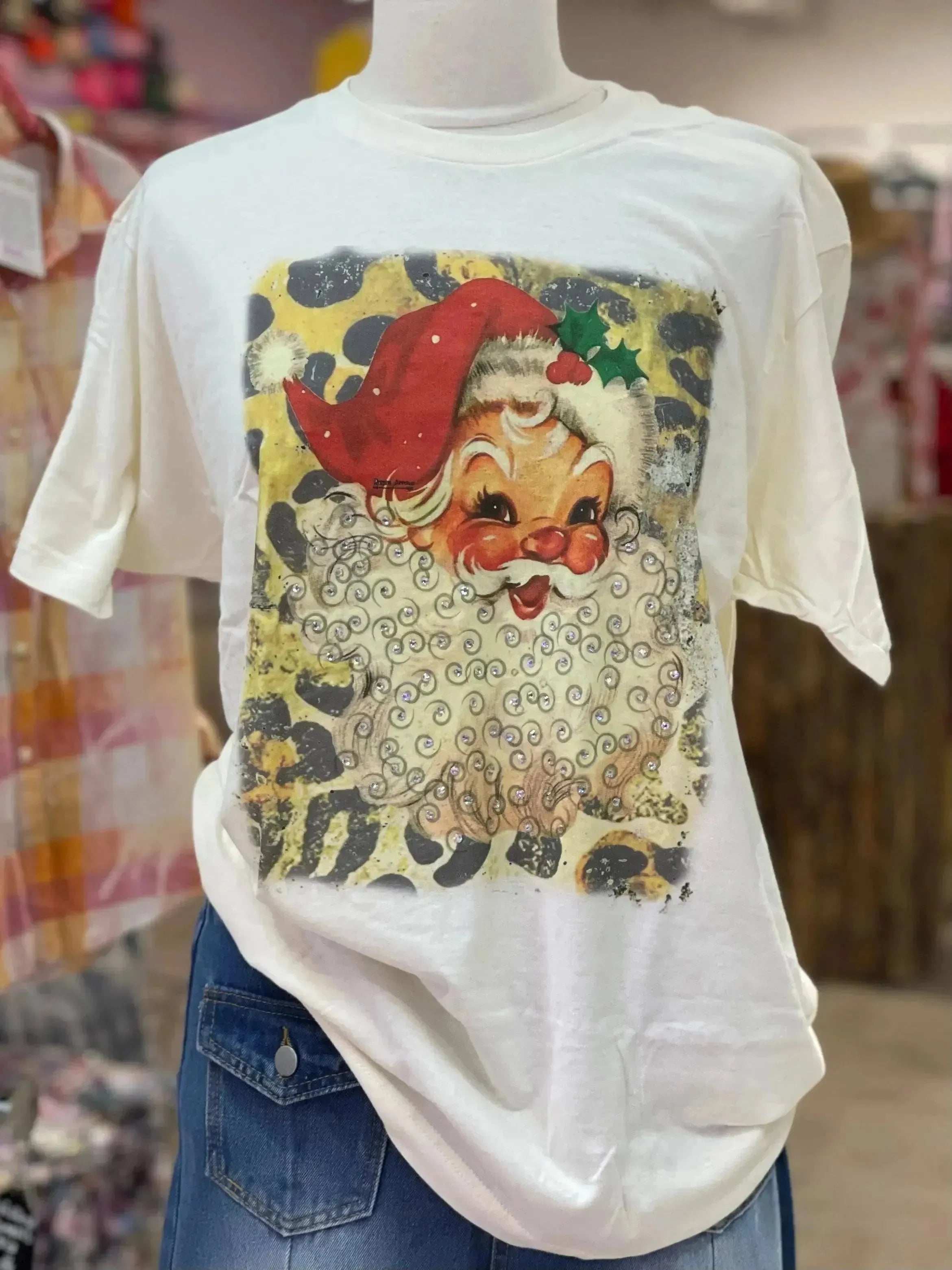 Bling Santa Tee on Simply Obsessed