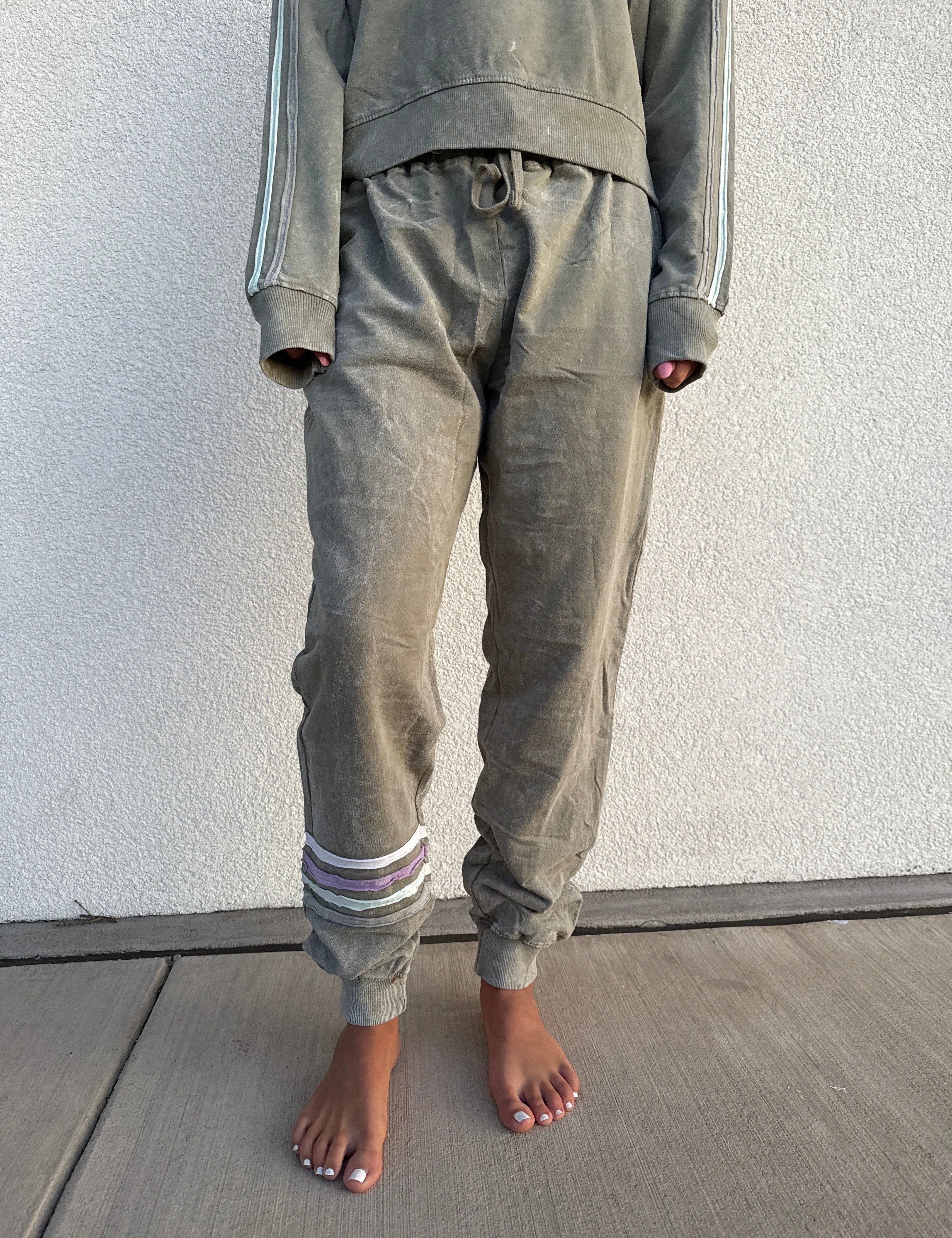BLOOM + POP Tie Dyed Jogger Pants on Simply Obsessed