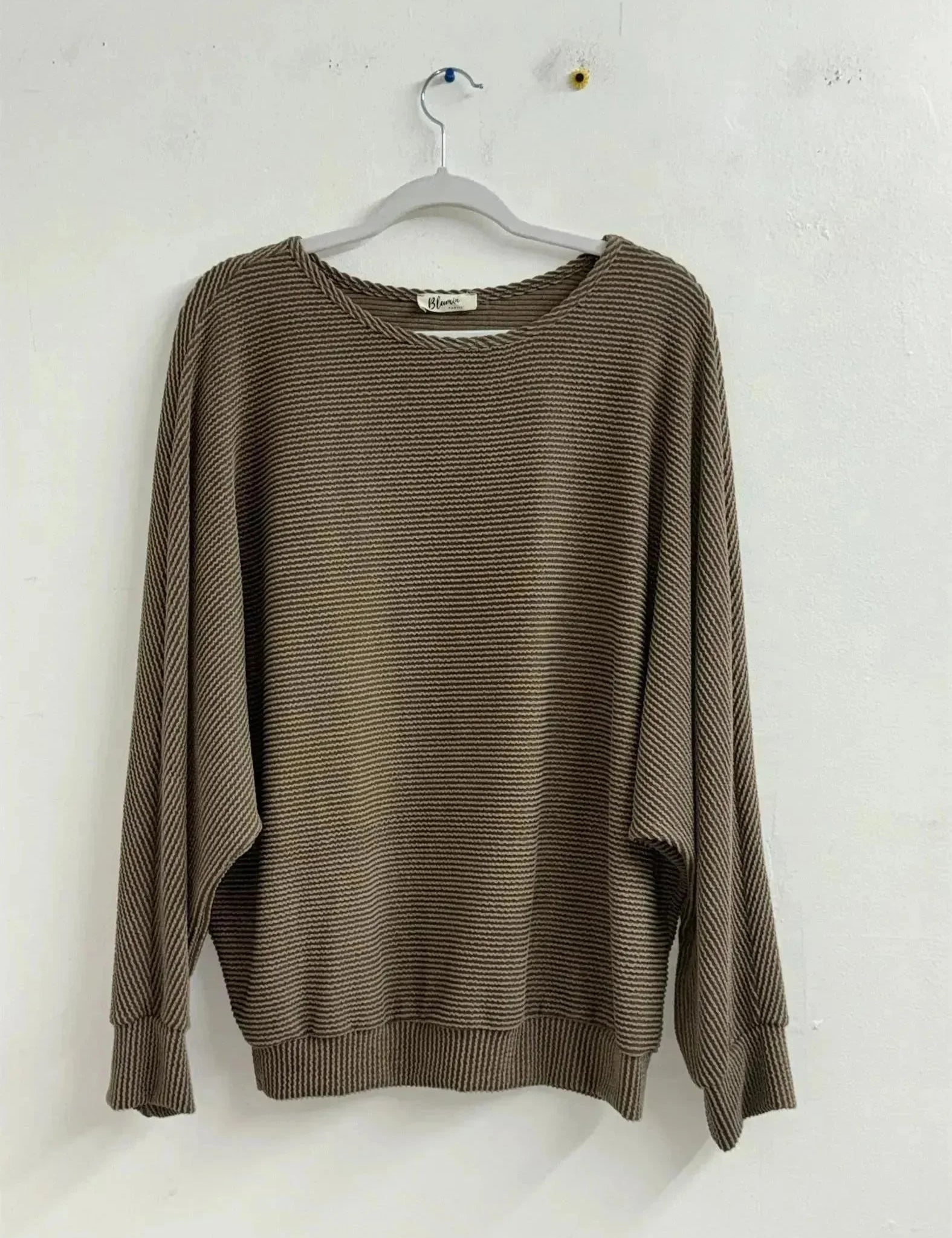 BLUMIN Knit Long Sleeve Top on Simply Obsessed