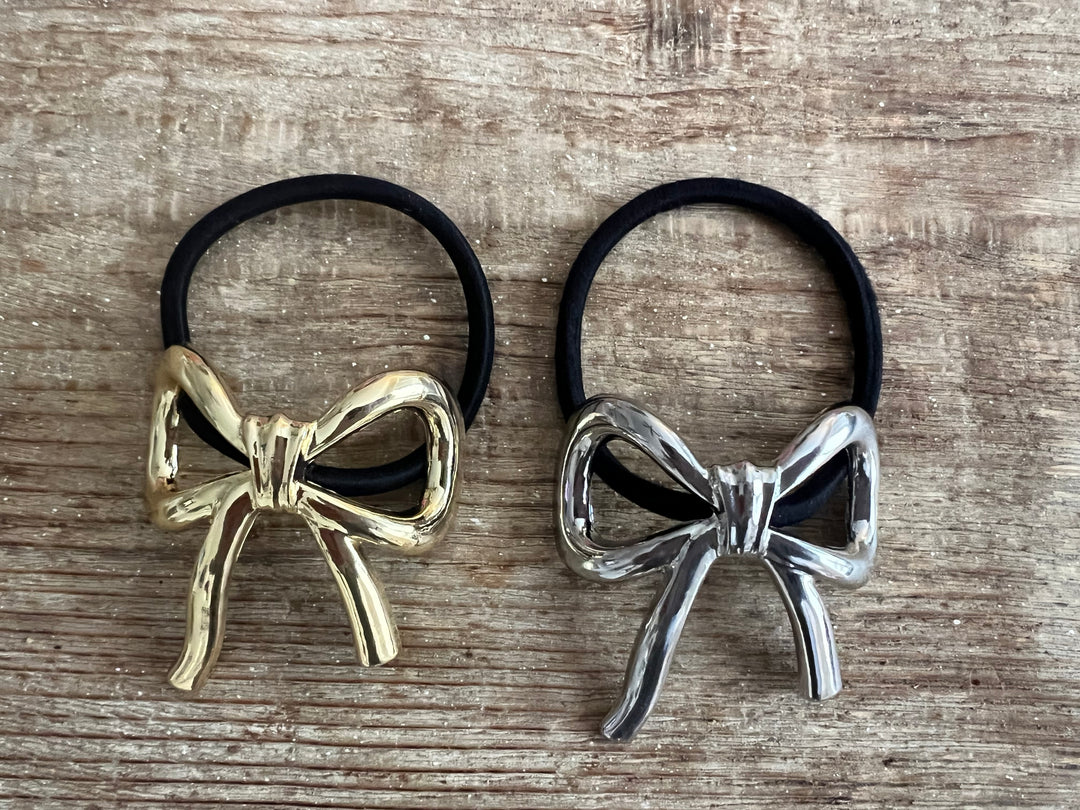 Bow Hair Ties on Simply Obsessed