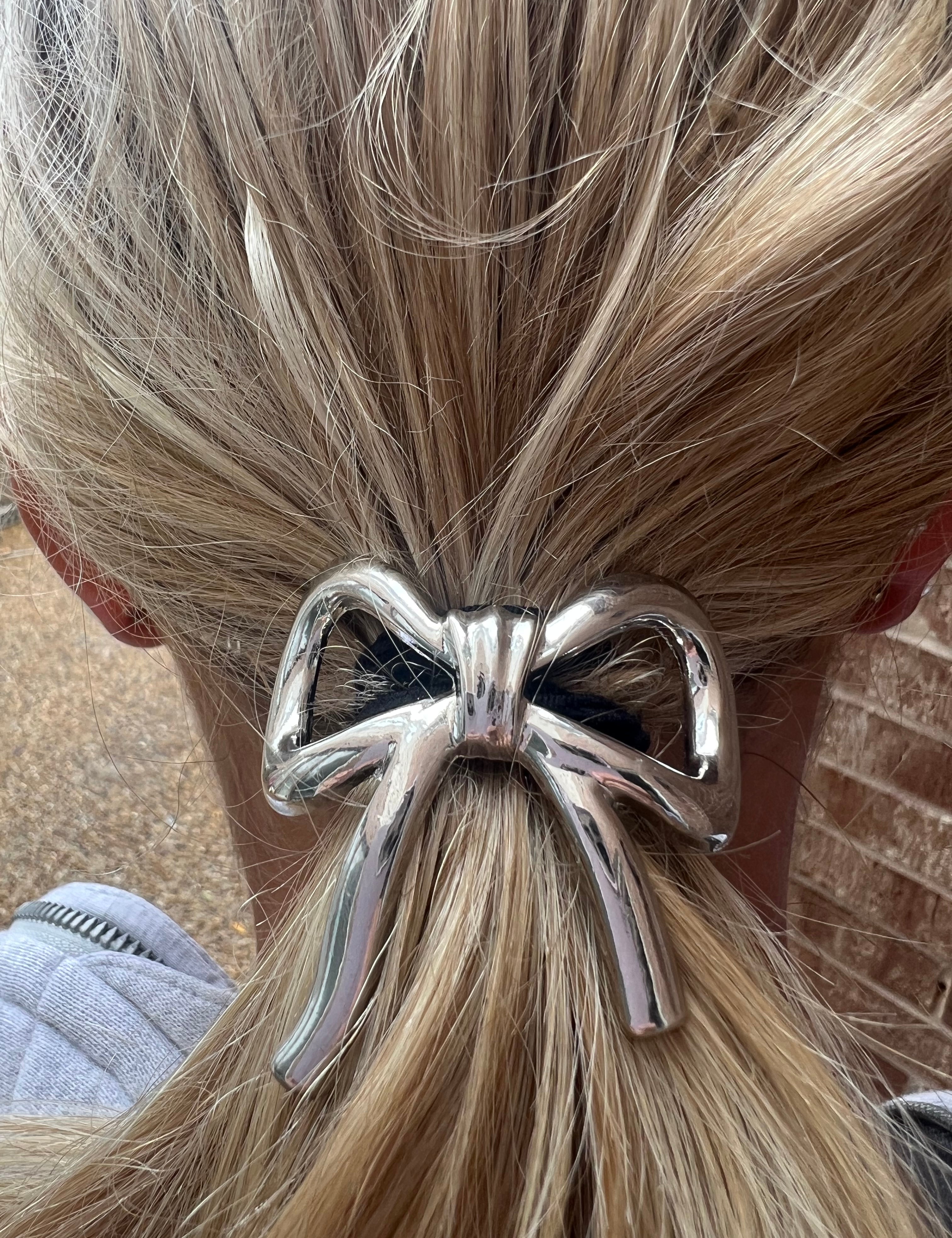 Bow Hair Ties on Simply Obsessed