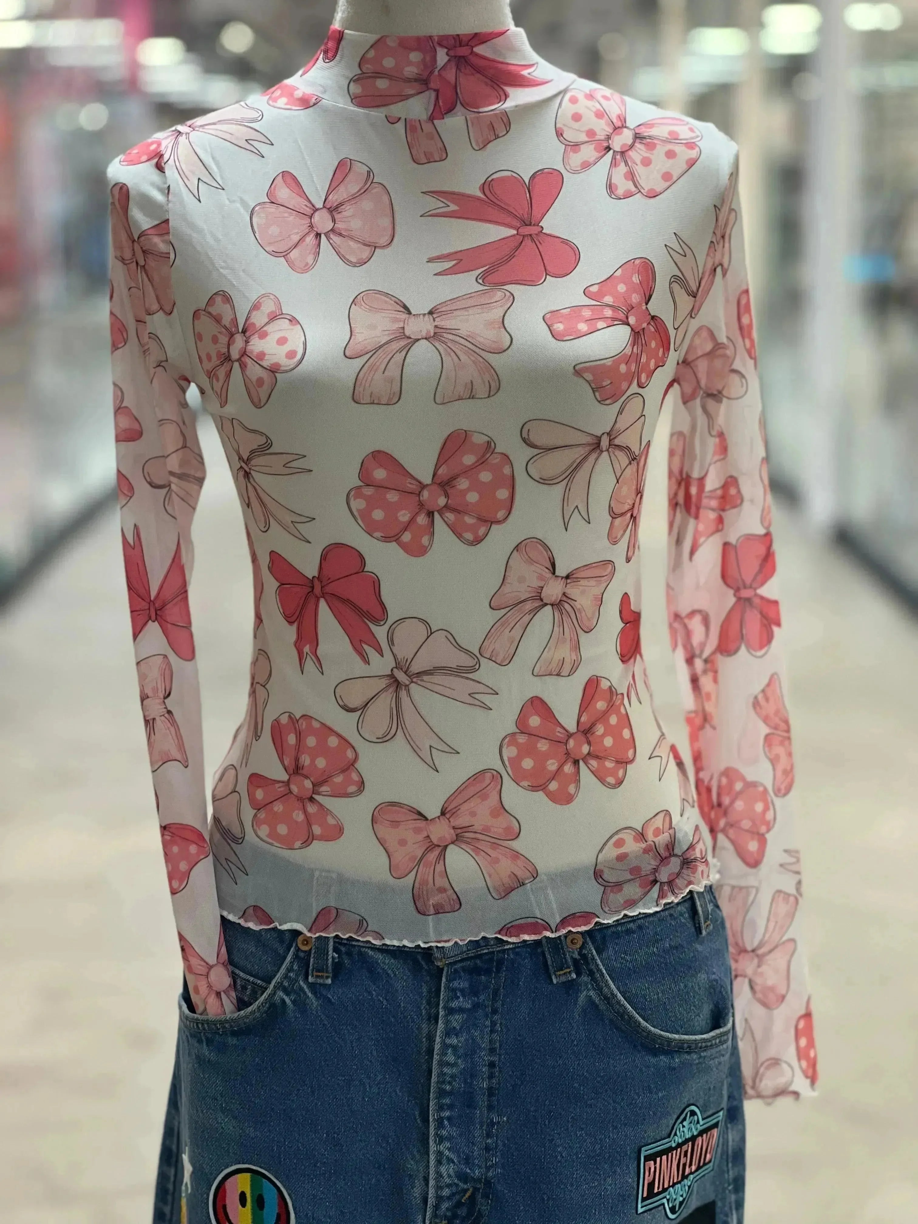 Bow Mesh on Simply Obsessed